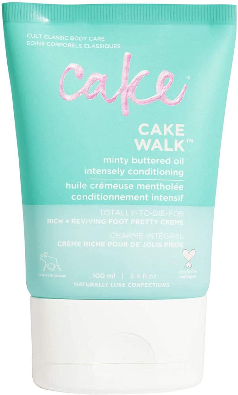 cake Beauty Walk Triplemint Foot crAme, 34 Fluid Ounce