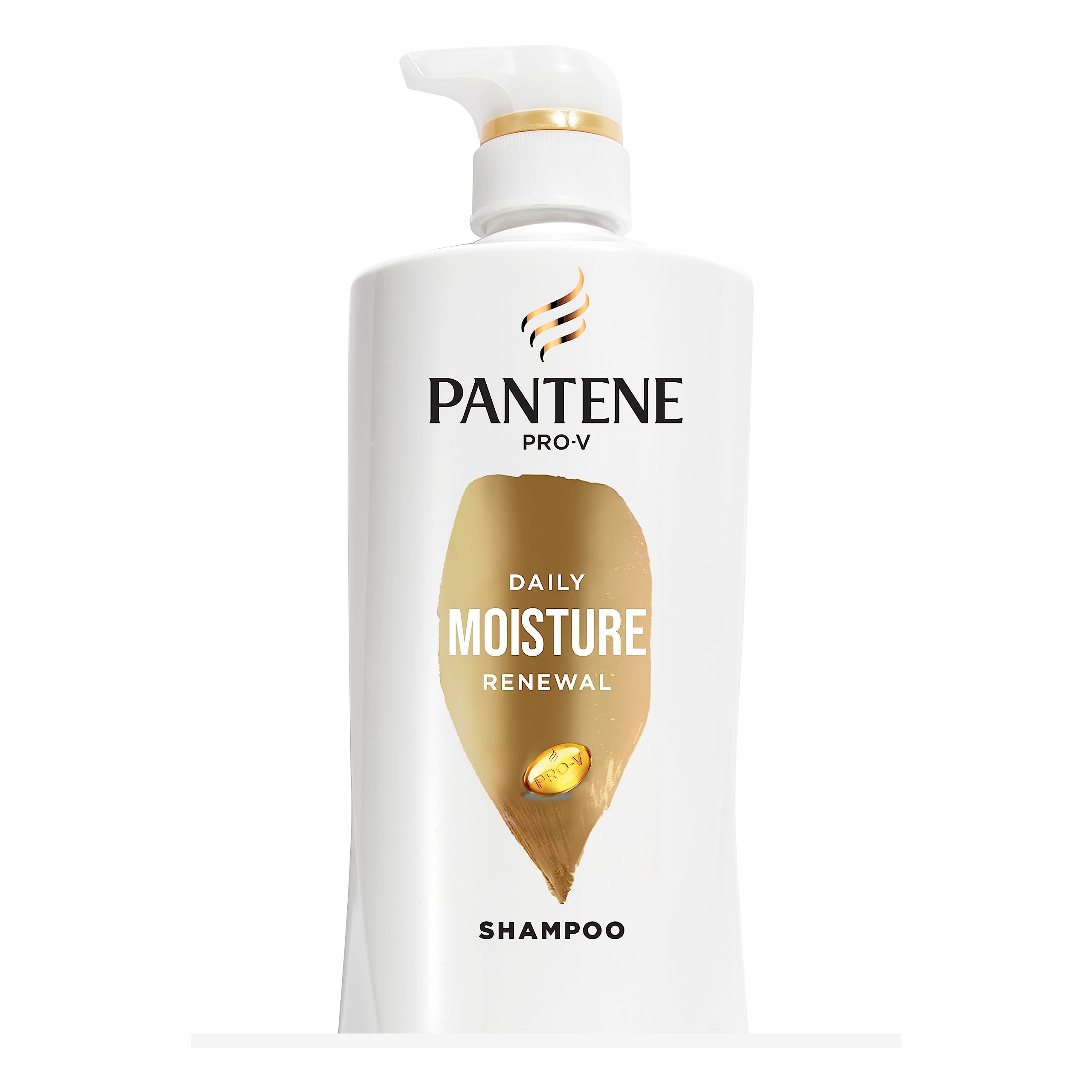 Pantene Pro-V Daily Moisture Renewal Shampoo 17.6 Fl Oz Pump Bottle