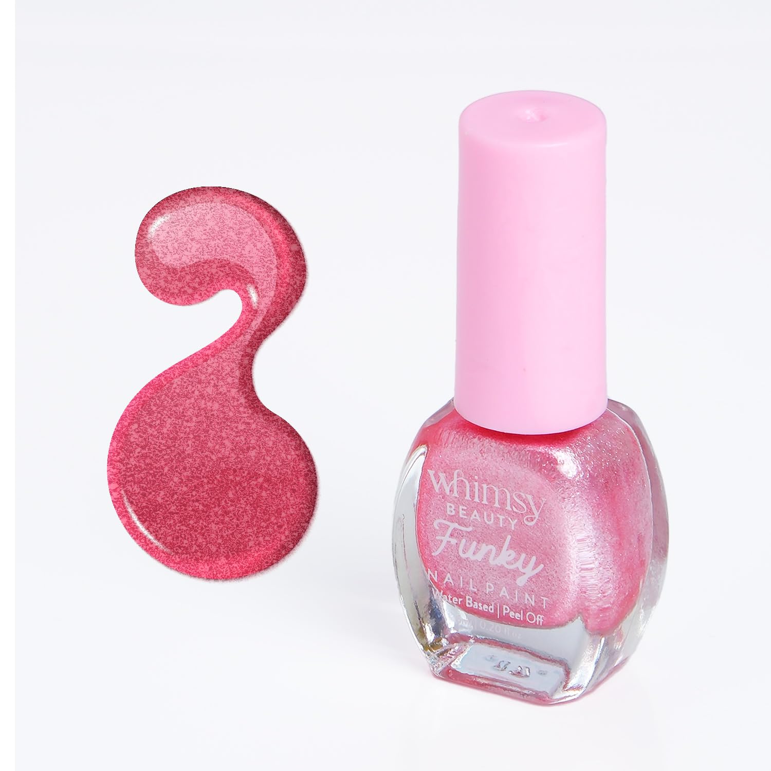 Whimsy Beauty Nail Polish For Kids Girls | Peel Off Water Based Nail Colour With Non Toxic Formula | Safe Play Nail Paint For Da