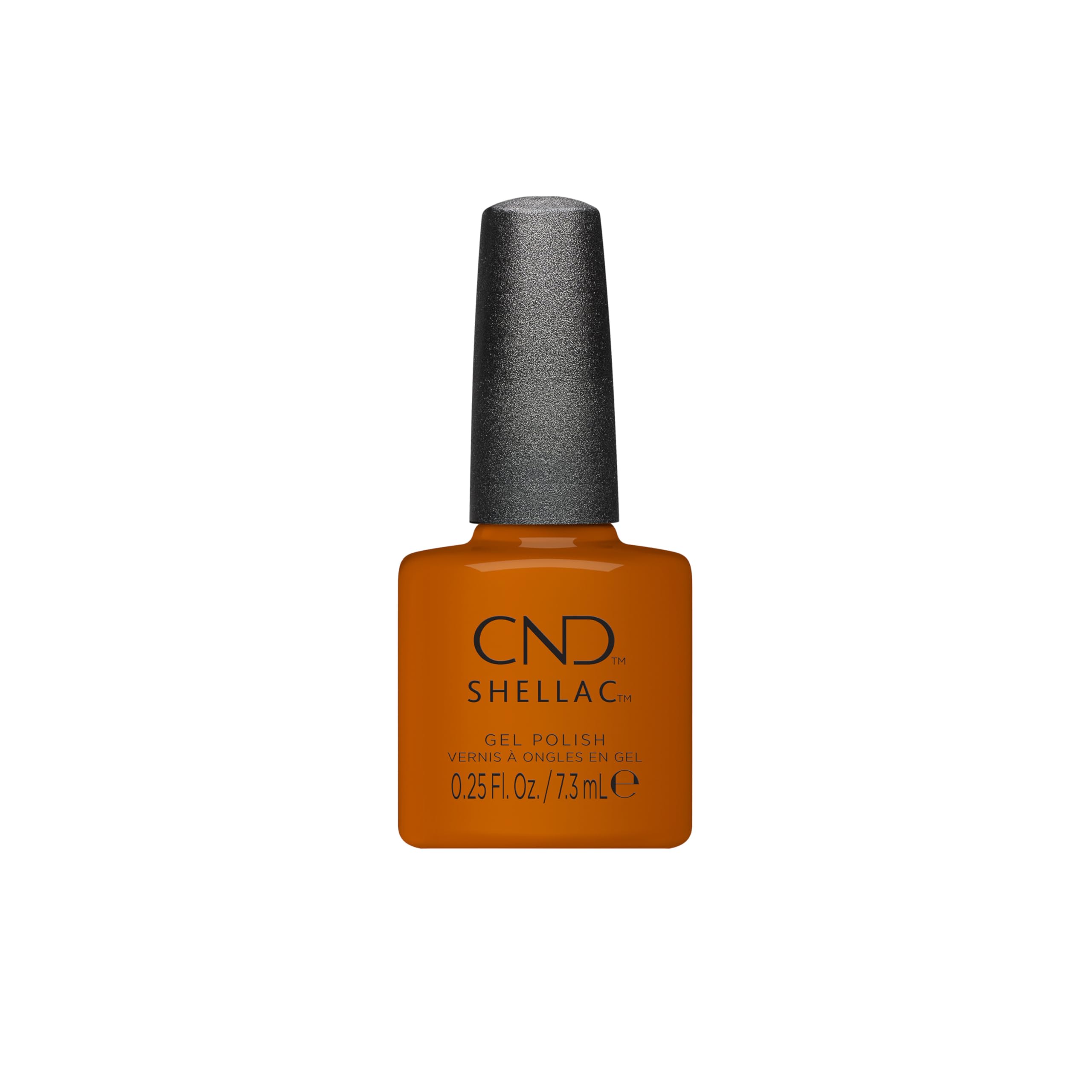 CND Shellac Gel Nail Polish, Long-lasting Nail Paint Color with Curve-hugging Brush, 408 Willow talk, 0.25 fl oz