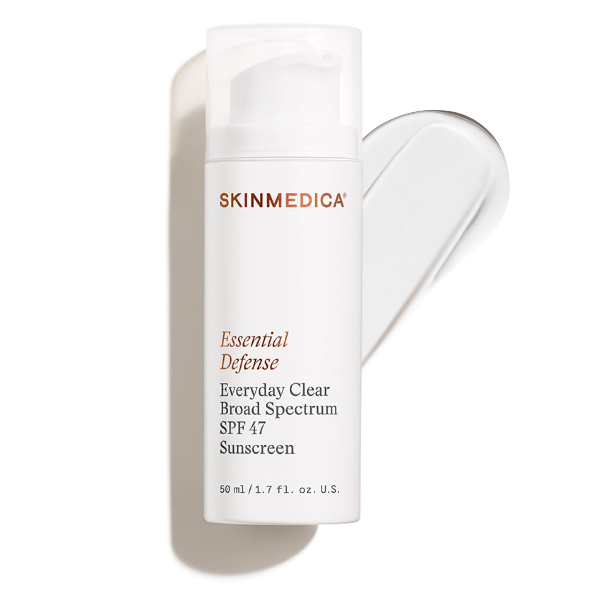 SkinMedica Essential Defense Everyday Clear Broad Spectrum SPF 47 Sunscreen for Face  This Lightweight, Facial Sunscreen is Ide