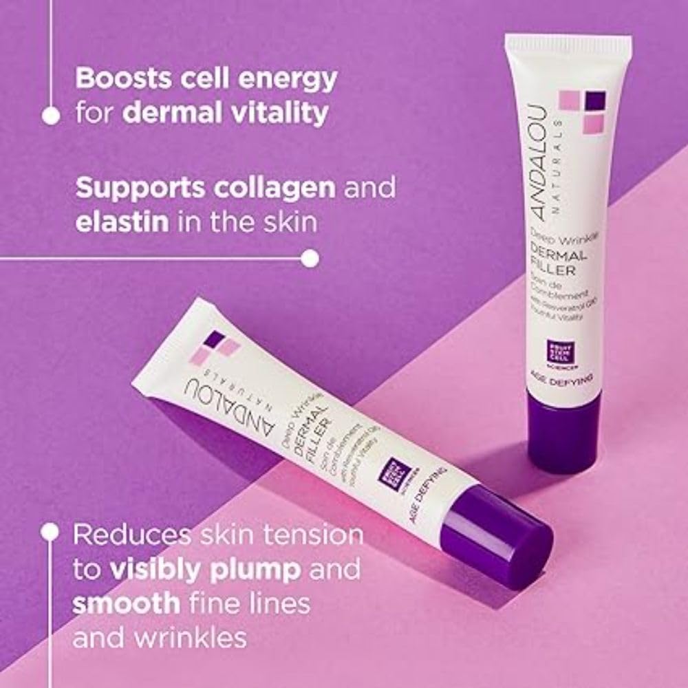 Andalou Naturals Dermal Filler Dp Wrinkle .60 Oz
