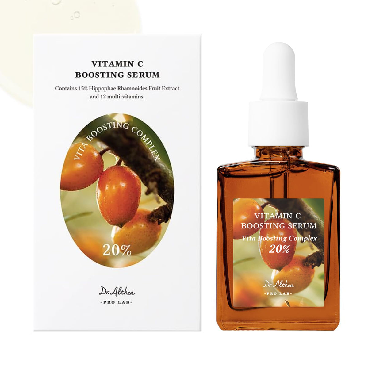 Dr.Althea Vitamin C boosting serum & Gentle Vitamin c serum, sensitive skin free, even out skintone, good for pigmentation, vega