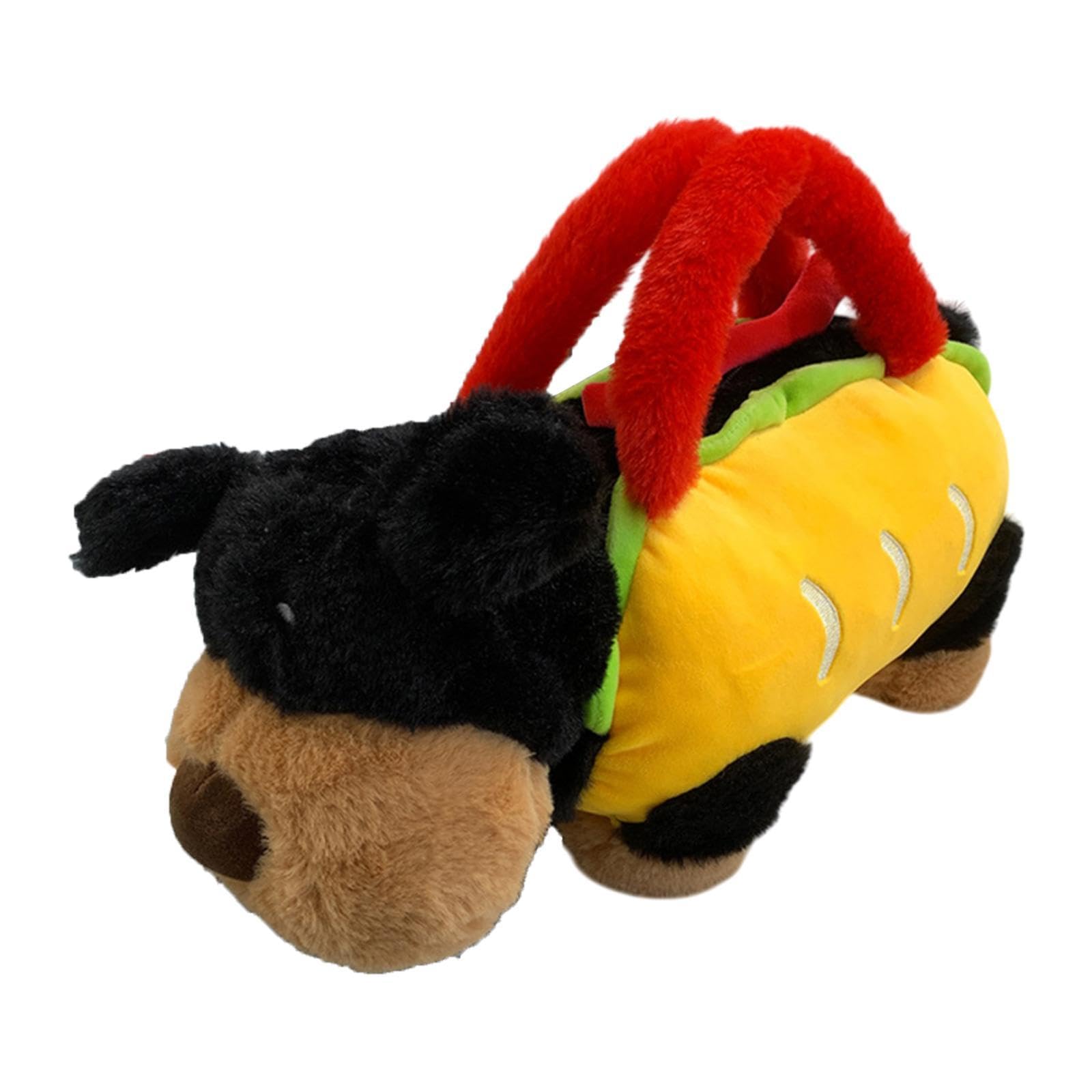 Atorse Cute Dog Plush Handbag Cute With Zipper Top Handle Bag For Girls Teens Women