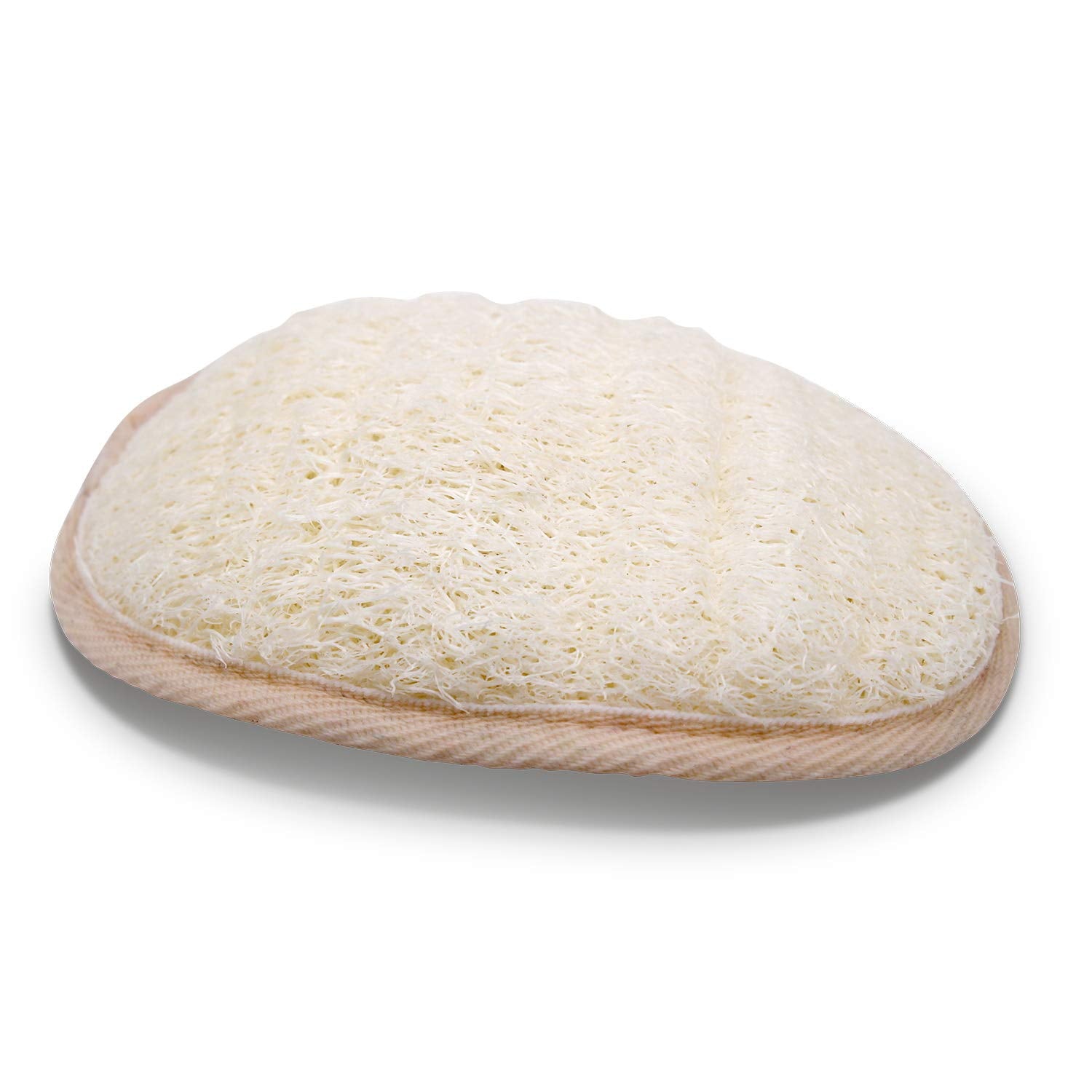 [Pack Of 6] Loofah Sponge Pads Natural Organic Bath Luffa Sponges Pads Natural Bath Shower Loofah Body Scrubber Sponges For Exfo