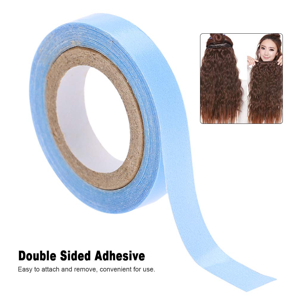 Hair Extension Adhesive Double Sided Tape, Waterproof Nano Hair Tape Beauty Tool For Extensions Toupees Beards And Wigs