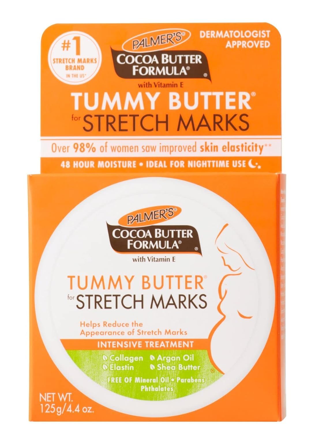 Palmers Cocoa Butter  Tummy Butter for Stretch Marks  Jar  125g