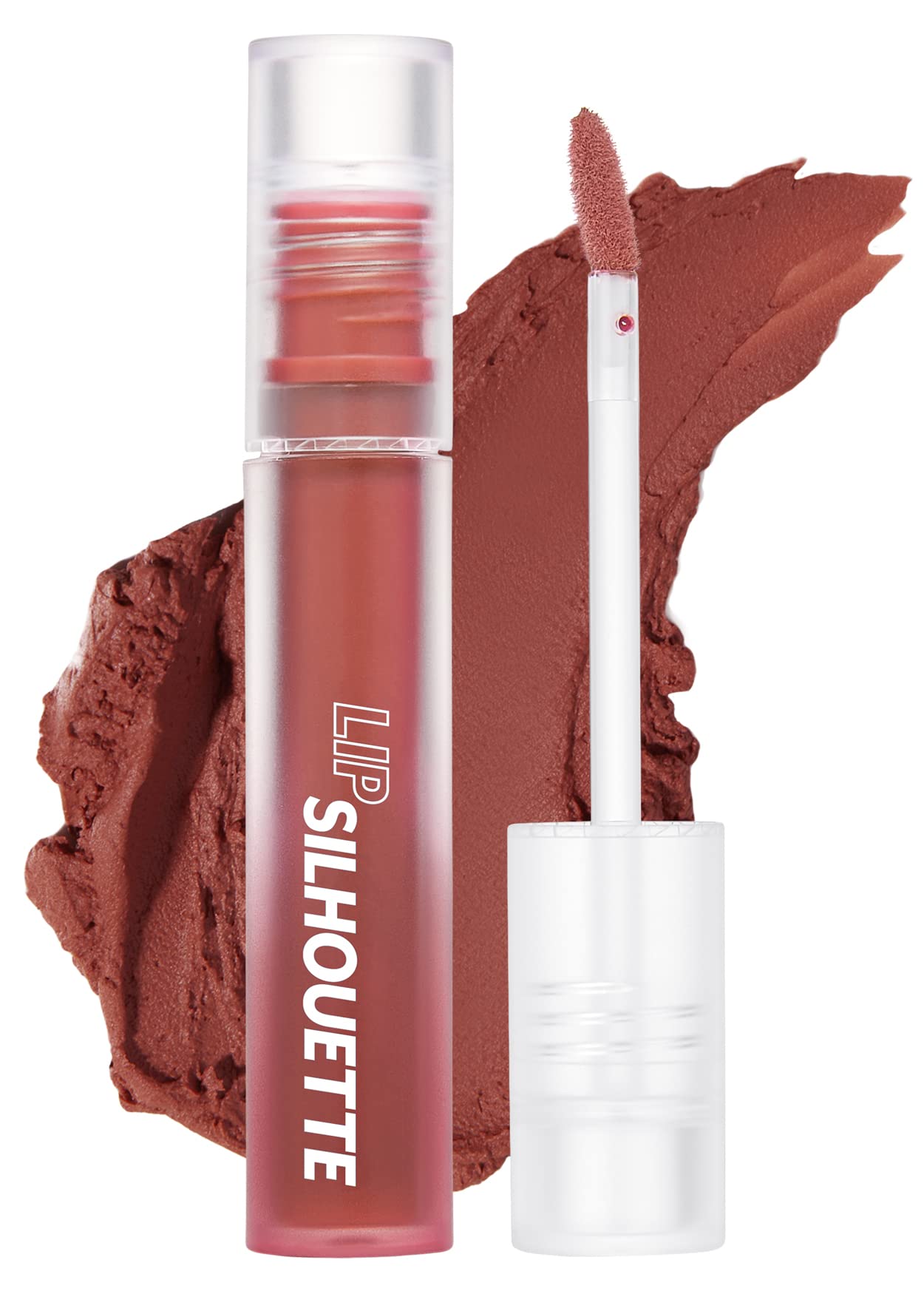 I'M MEME Matte Velvet Tint - Lip Silhouette 04 Antique Beige (Rosy Beige Shade) | Vivid Color, Long Lasting, Moisturizing & Hydr