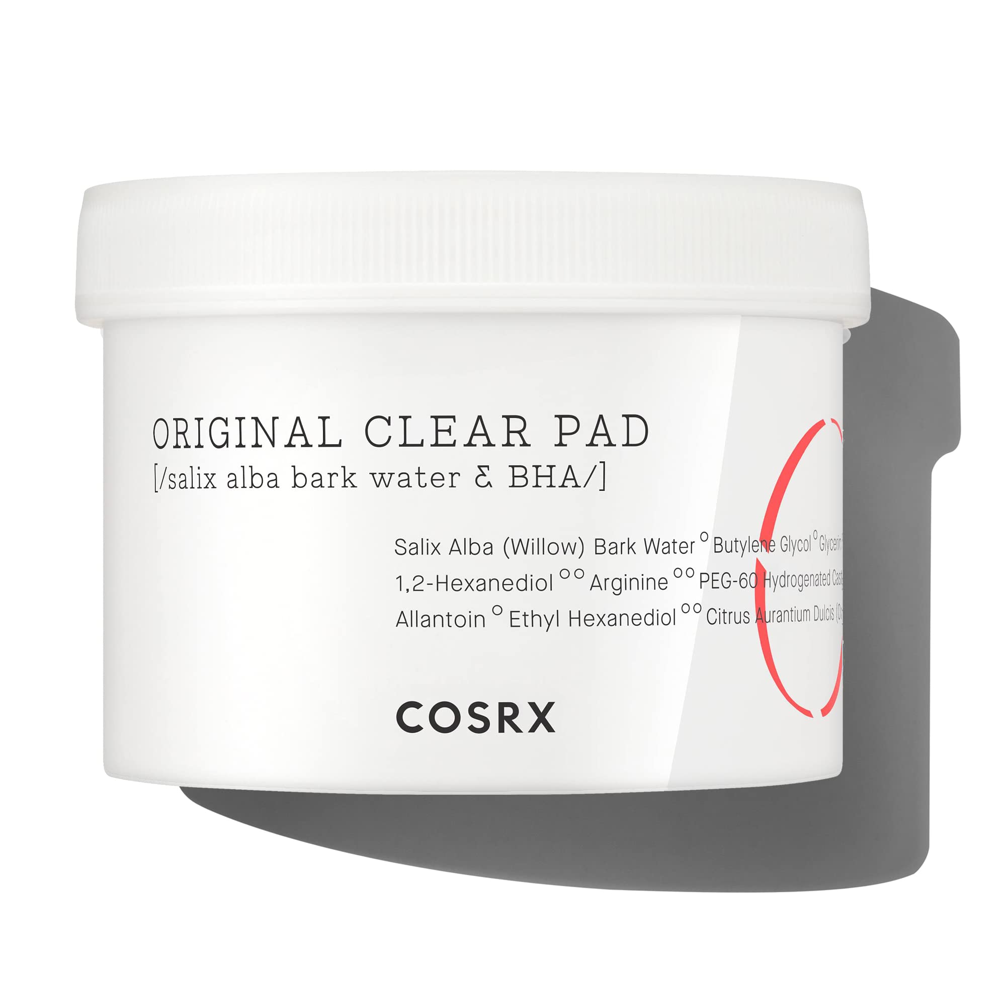 COSRX BHA Toner Pads, 70 Sheets, Exfoliating Pads for Dead Skin & Blackheads, Minimize Pores, Prevent Breakouts, Improve Skin Te