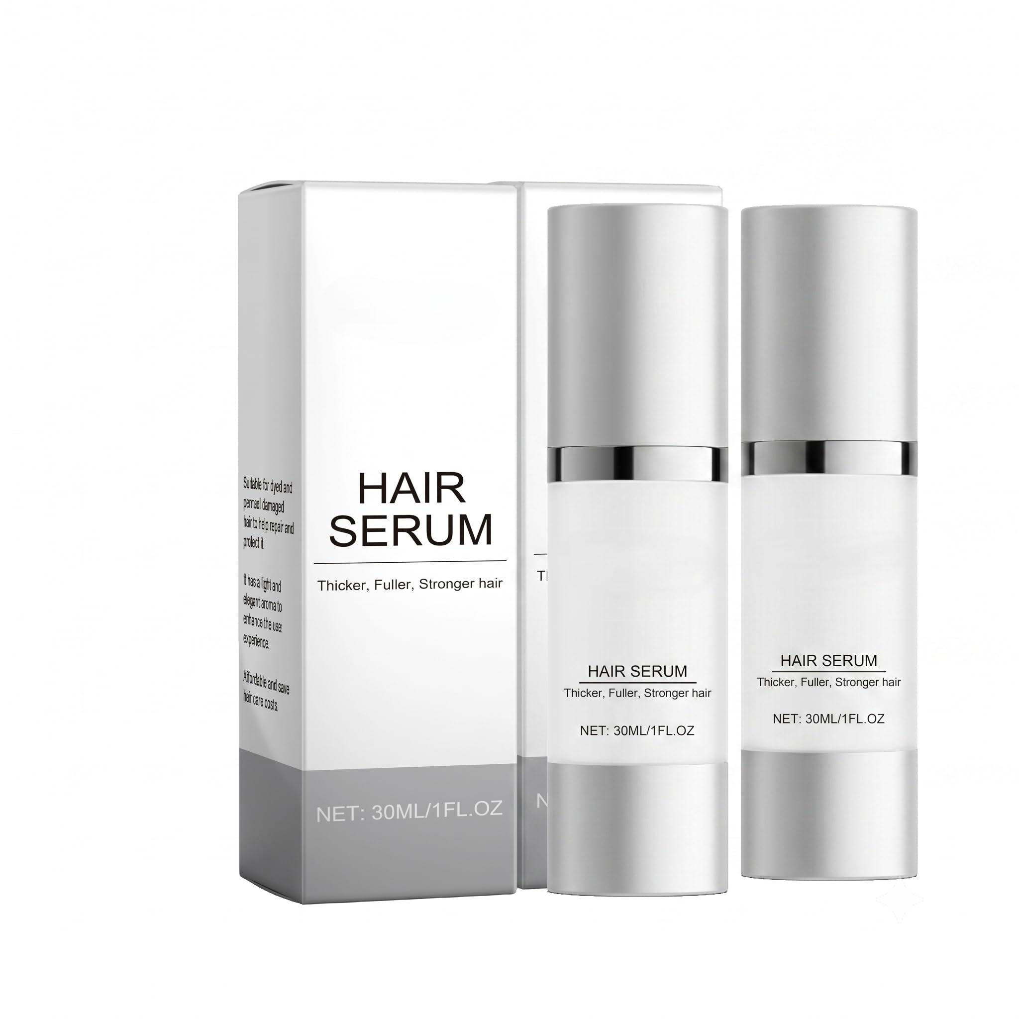 Viareline Hair Serum for Thicker Fuller Stronger Hair, 30ml