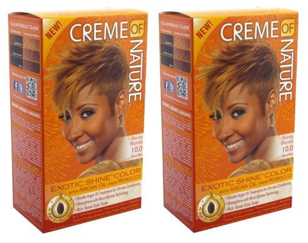 Creme Of Nature Color #10.0 Honey Blonde Exotic Shine (2 Pack)