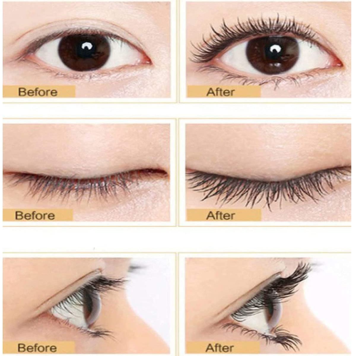 Venicare 4D Silk Fiber Lash Mascara Liquid Extension Makeup Eye Lash Kit Luxuriously Longer Thicker Voluminous Eyelashes Waterpr