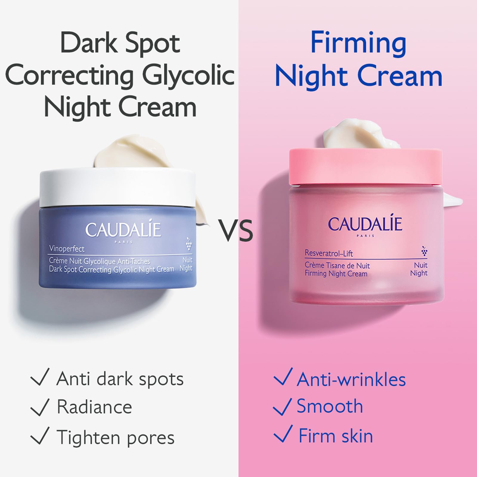 Caudalie Resveratrol Lift Retinol Alternative Firming Night Moisturizer