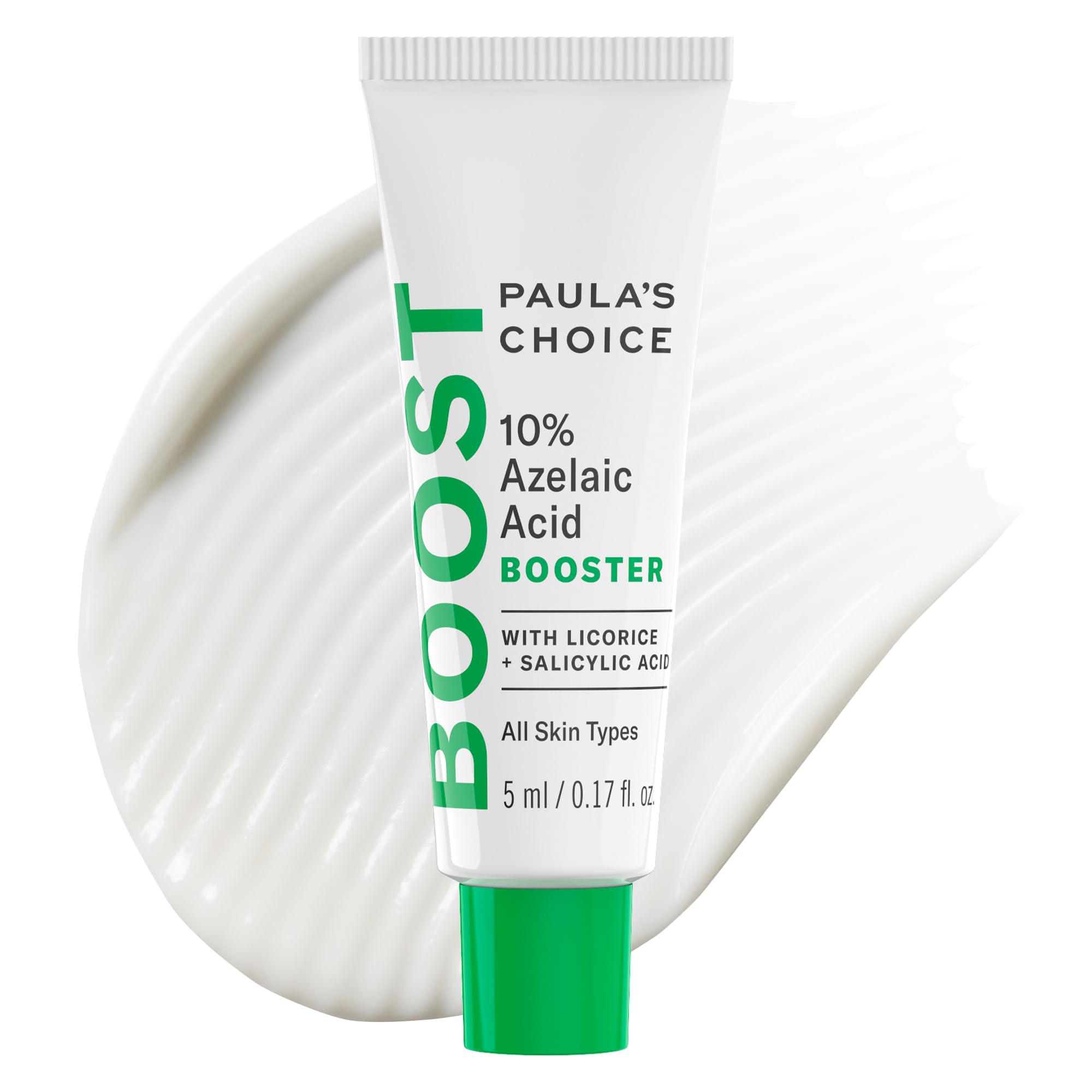 Paula?s Choice BOOST 10% Azelaic Acid Booster Cream Gel, Oil-Free Serum Fades Discoloration & Post-Blemish Marks, with Licorice 