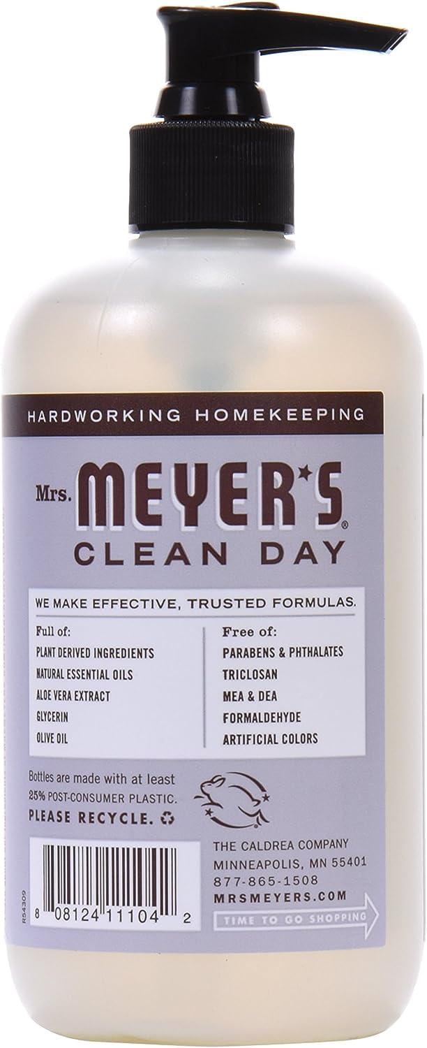 Mrs. Meyer 'S Basil + Lavender Liquid Hand Soap Variety Pack, 12.5 Oz.
