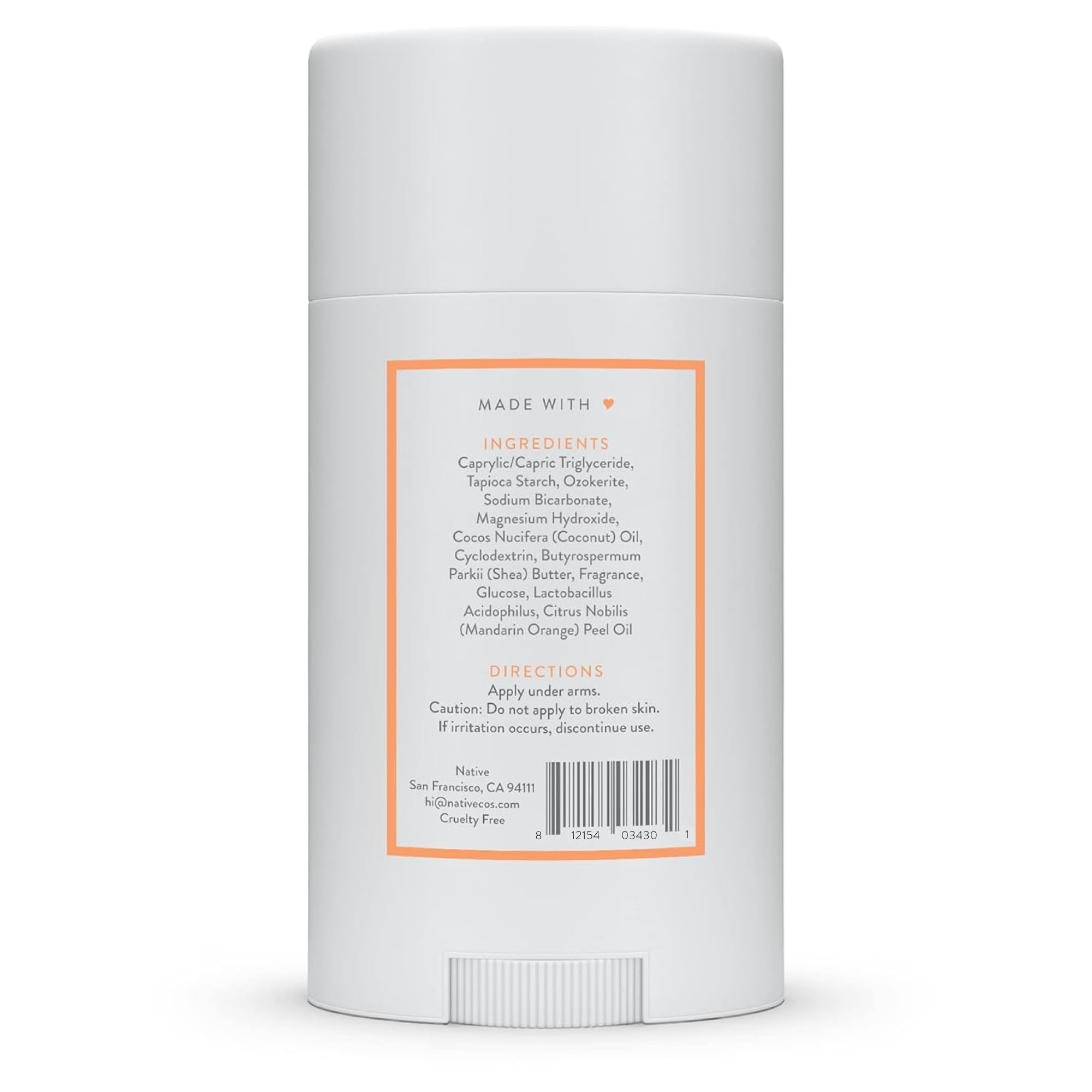 Native Deodorant | Natural Deodorant Seasonal Scents for Women and Men, Aluminum Free with Baking Soda, Probiotics, Coconut Oil