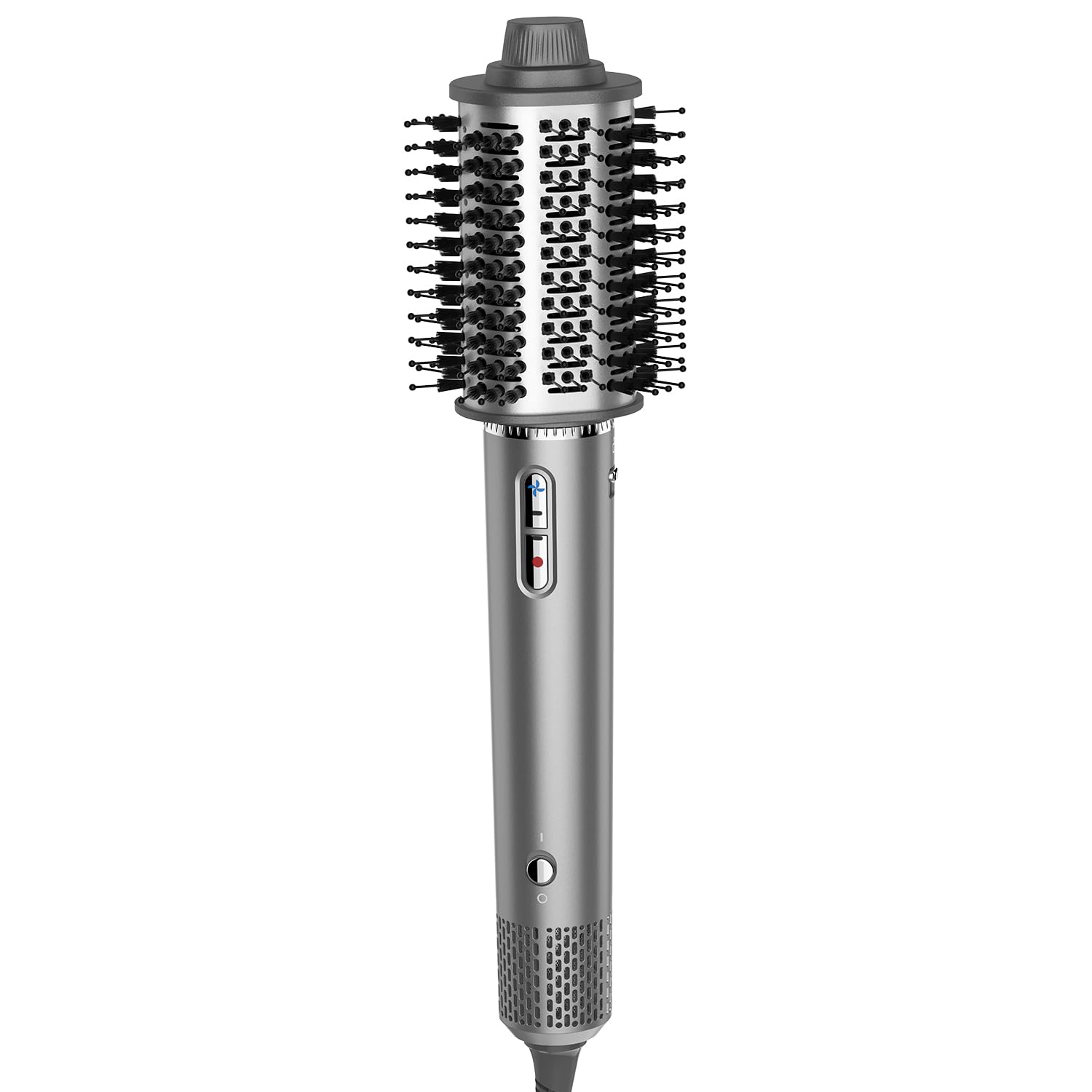 FENTGO Volumizer Hair Dryer Brush with High-Speed 110,000PRM Tech Professional Blow Hot Air Brushes for Curling Volumizing Hair 
