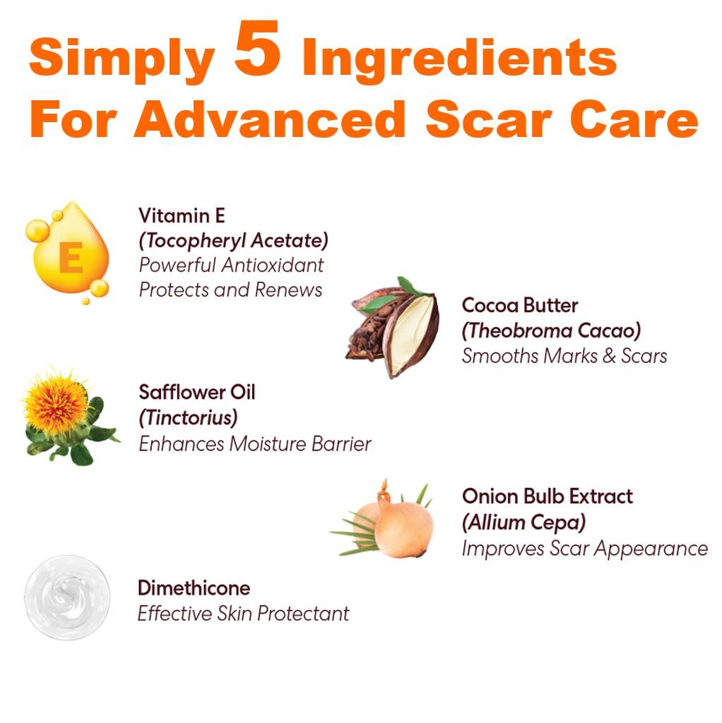 Palmer'S Cocoa Butter Formula Scar Serum, Skin Brightening Oil For Face & Body, Concentrated Serum With Vitamin E, Fragrance Fre