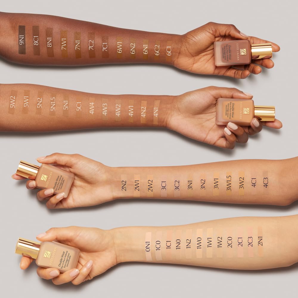 Est  E Lauder Double Wear Stay-In-Place Foundation 5W1 Bronze Deep