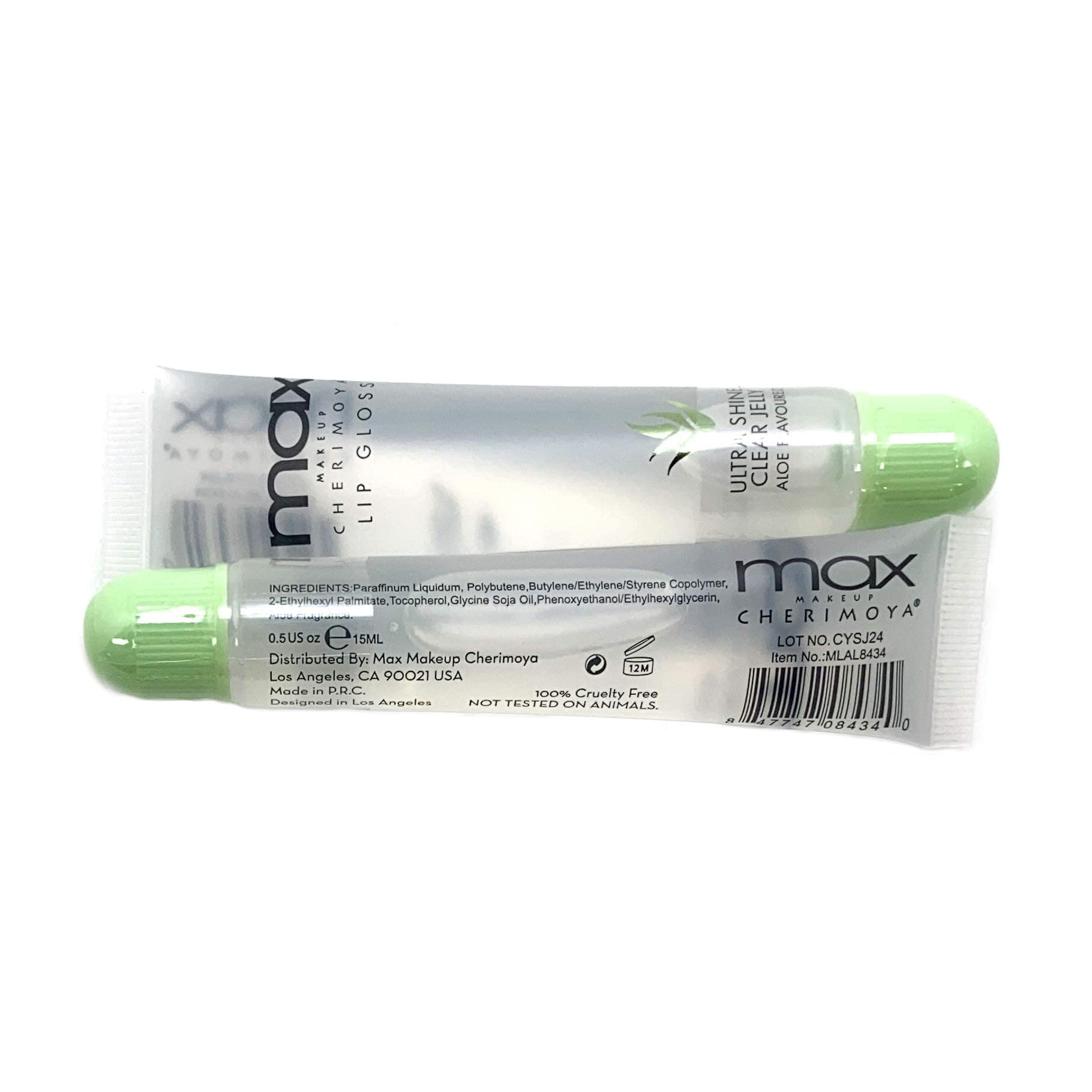 Cherimoya MAX Makeup Lip Polish 6-Pack - Aloe Vera Formula