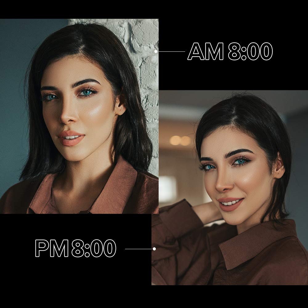 Oil Control Loose Powder Setting Make Up Waterproof Poreless Long Lasting Soft-Matte Face Powder Makeup, 0.32Oz (02)