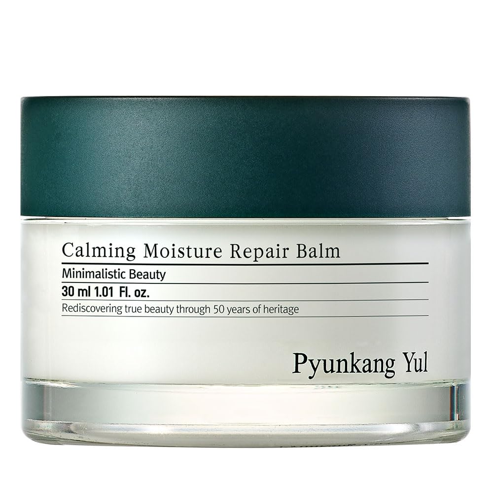 Pyunkang Yul Calming Intensive Repair Balm - K-Beauty Moisturizer With Hyaluronic Acid, Tea Tree, Shea Butter - 1.01 Fl Oz