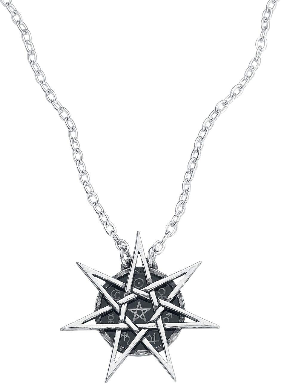 Alchemy Gothic Elven Star Pendant Necklace
