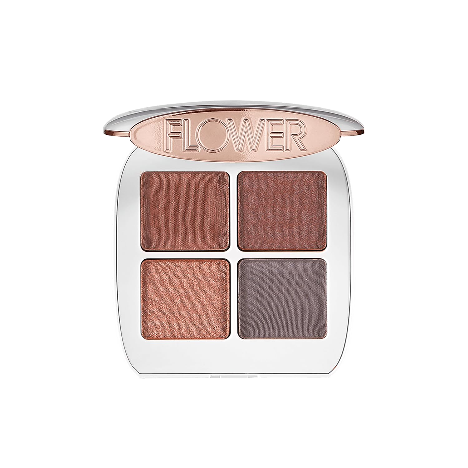 Petal Play Shadow Quad - Black Iris By Flower Beauty For Women - 0.18 Oz Eye Shadow