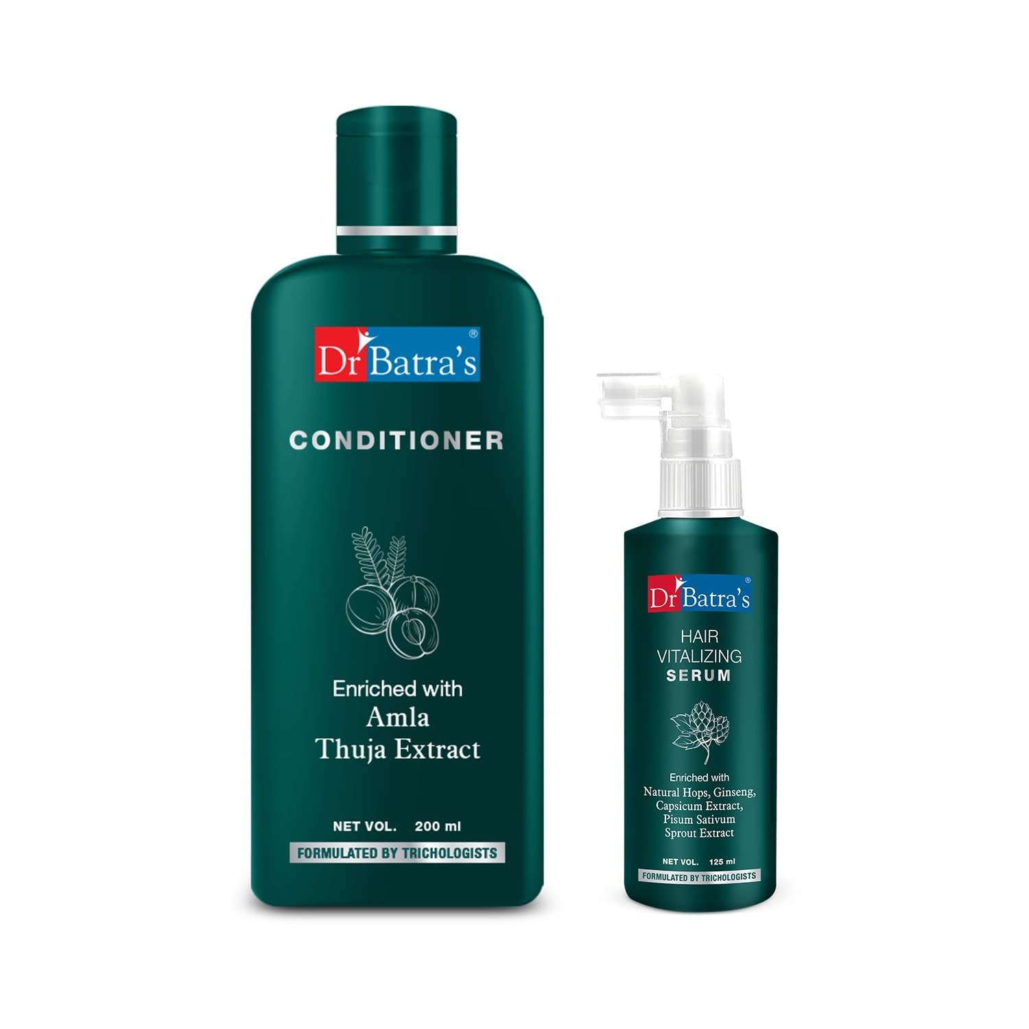 Dr BatraS Hair Vitalizing Serum 125 Ml And Conditioner  200 Ml