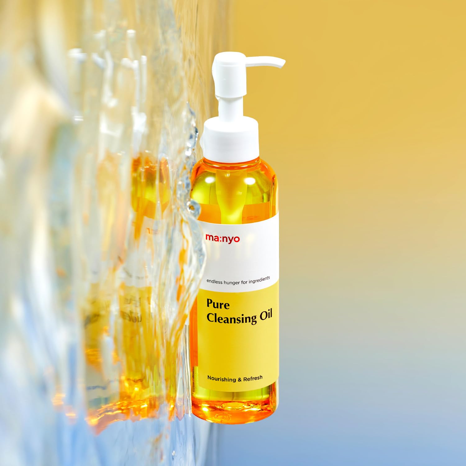 Ma:Nyo Pure Cleansing Oil Korean Facial Cleanser, Blackhead Melting, Daily Makeup Removal With Argan Oil, For Women Korean Skin