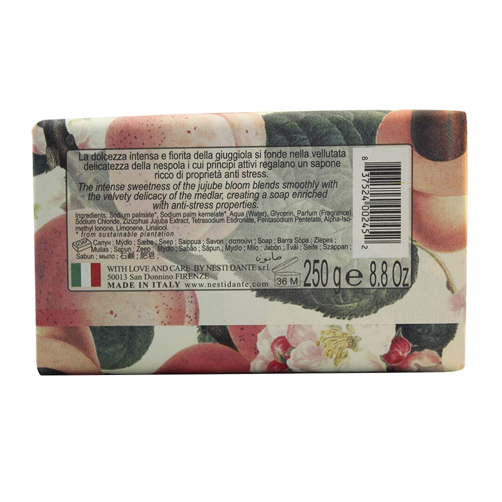 Nesti Dante Il Frutteto Anti-Stress Soap - Medlar & Jujube 250g/8.8oz