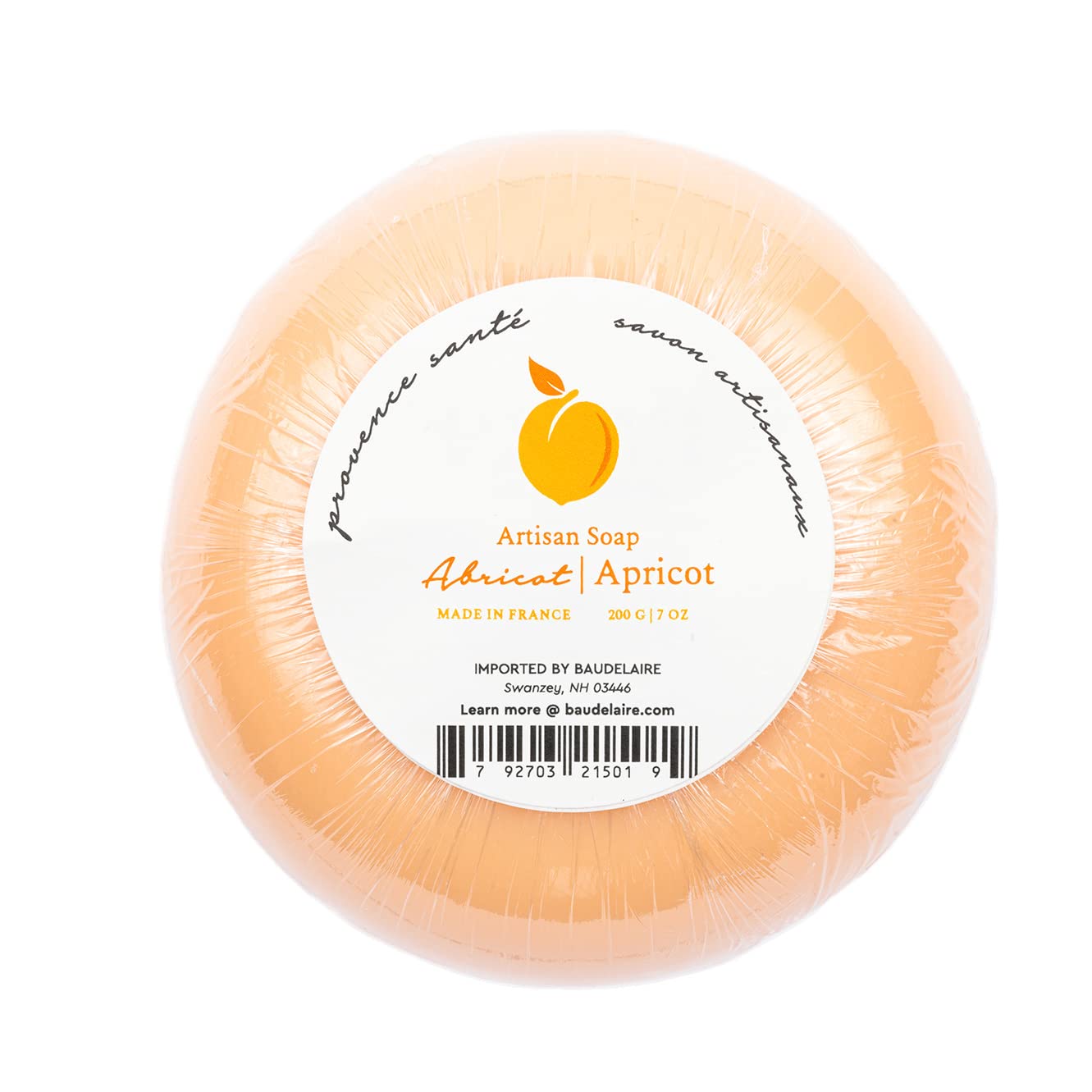 Provence Sante Apricot 7 oz Bar Soap