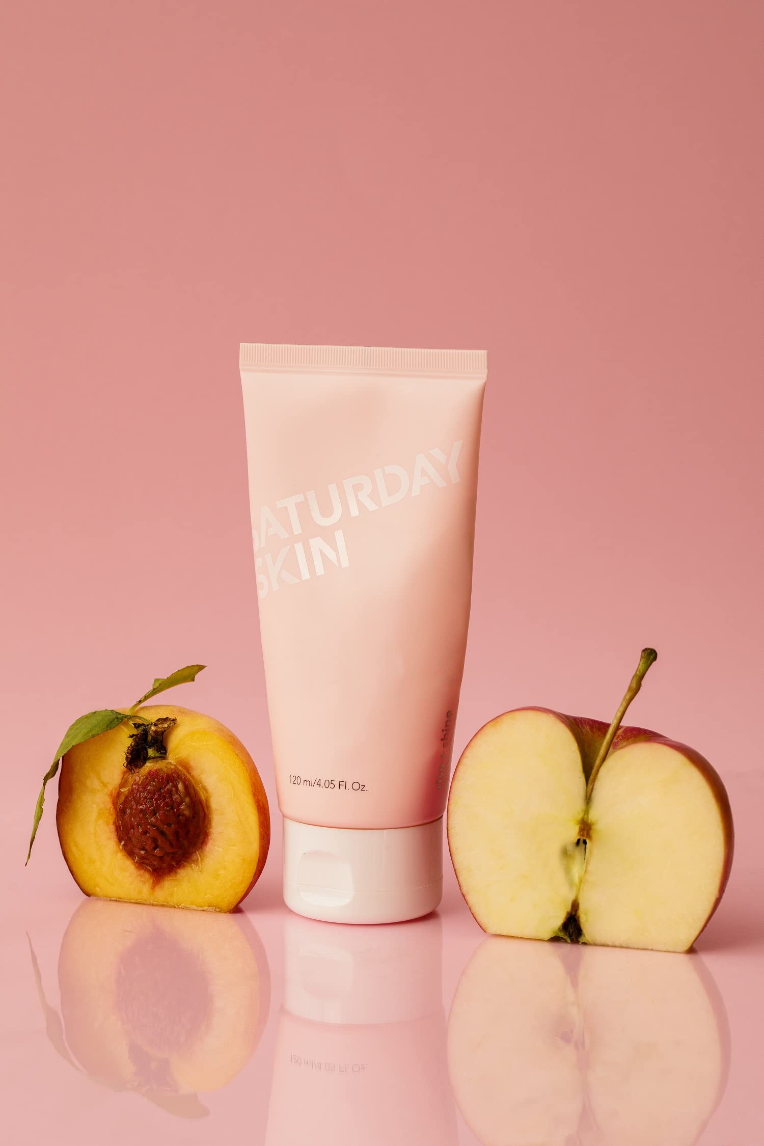 Saturday Skin Face Cleanser Hydrating Foam Cleanser Natural Ingredients Anti-Aging | Makeup Remover And Face Wash | Fragrance Fr