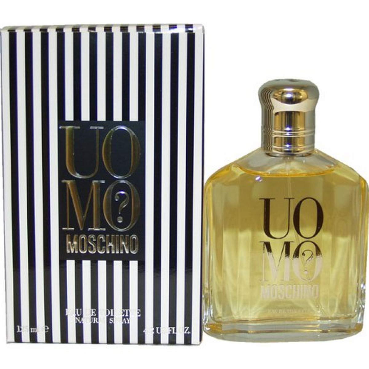 Moschino Uomo Eau De Toilette Spray For Men, 4.2 Ounce