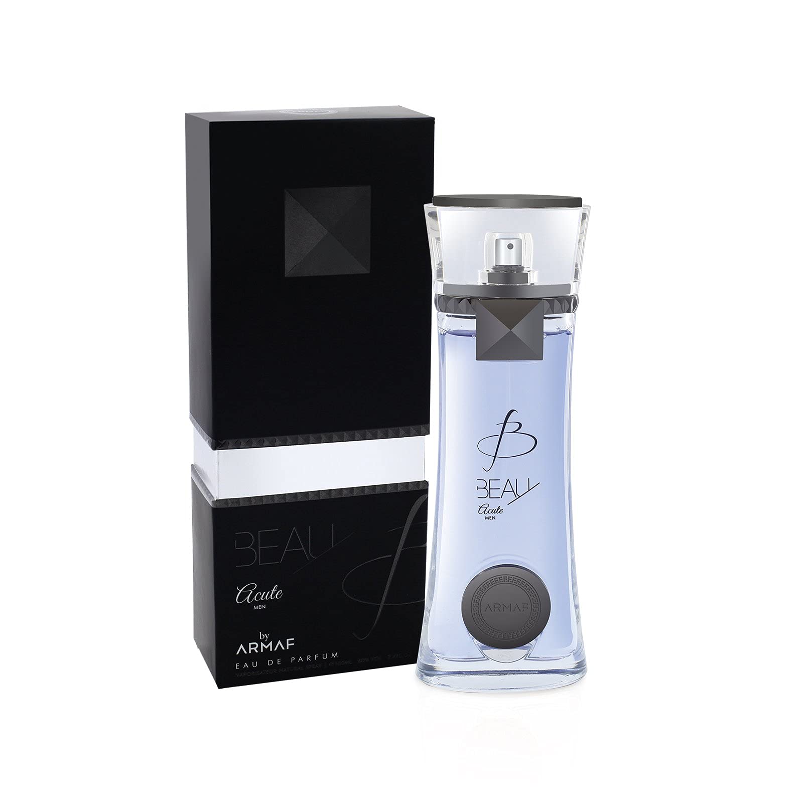 Armaf Beau Acute Eau De Parfum Spray For Men, 3.4 Ounce