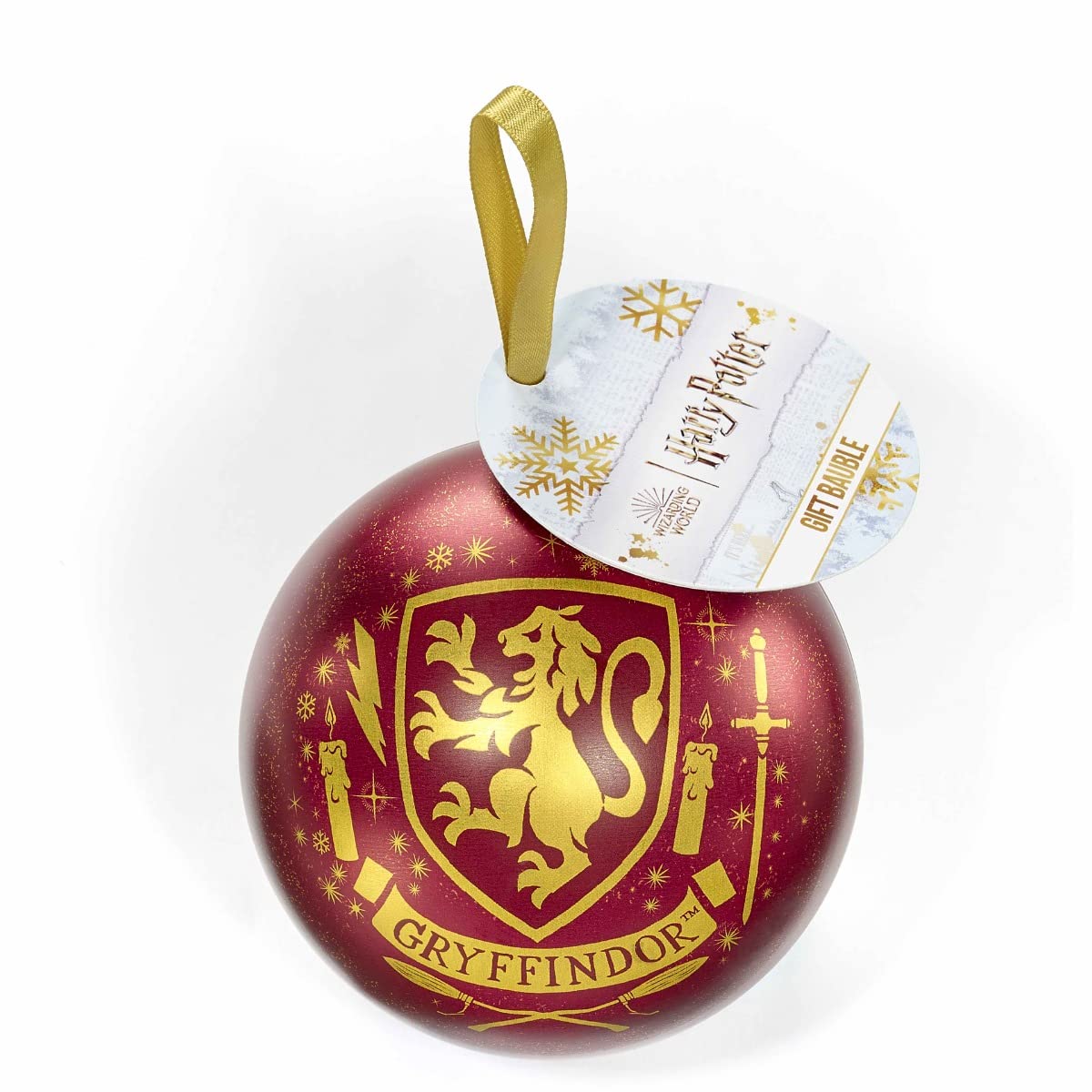 Harry Potter Gryffindor Bauble with House Necklace, Red