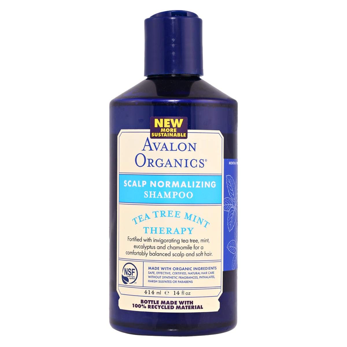 Avalon Organics Treatment Shampoo Tea Tree Oil and Mint  14 fl oz