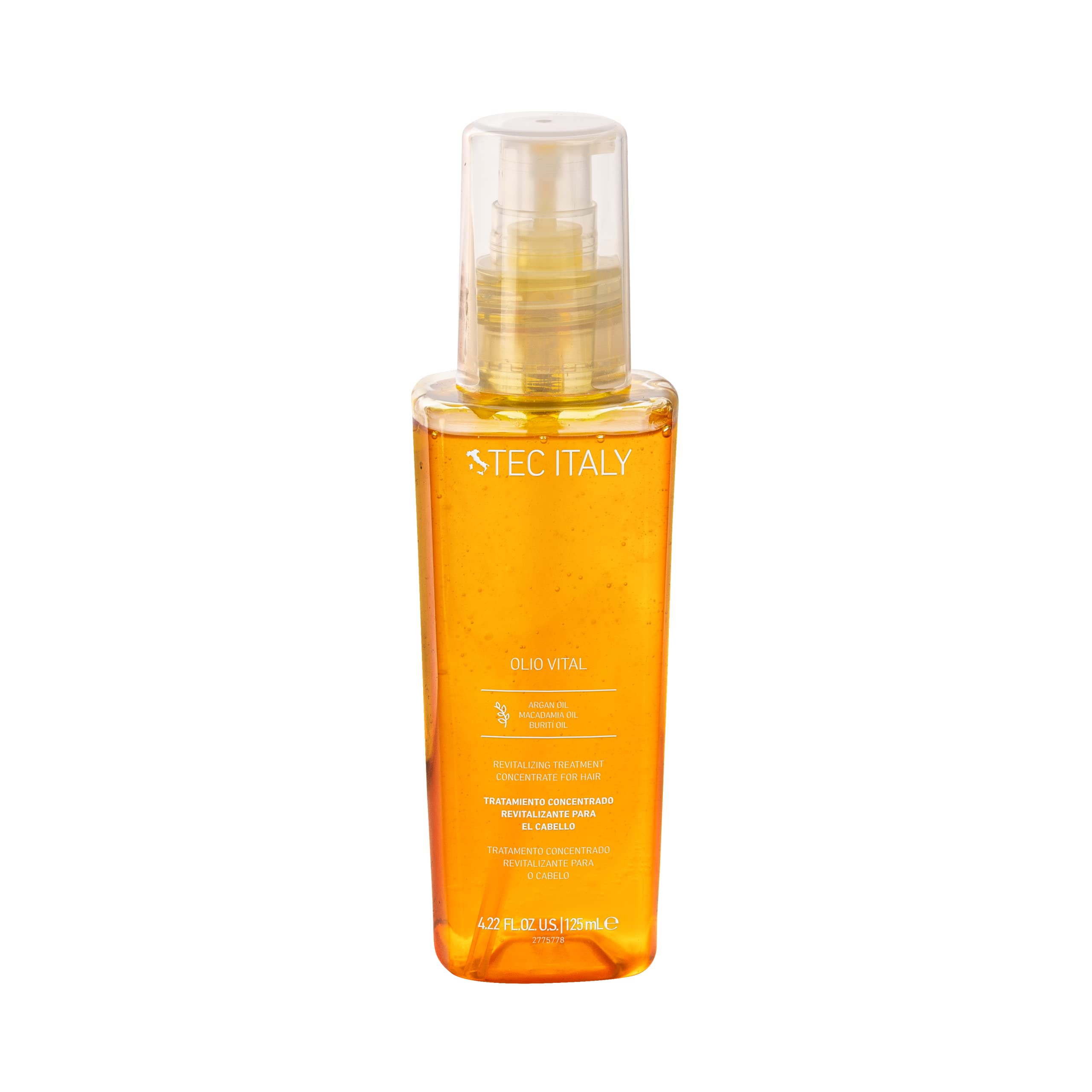 Tec Italy Olio Vital Revitalizing Treatment for Hair & Skin 4.22 oz by Tec Italy
