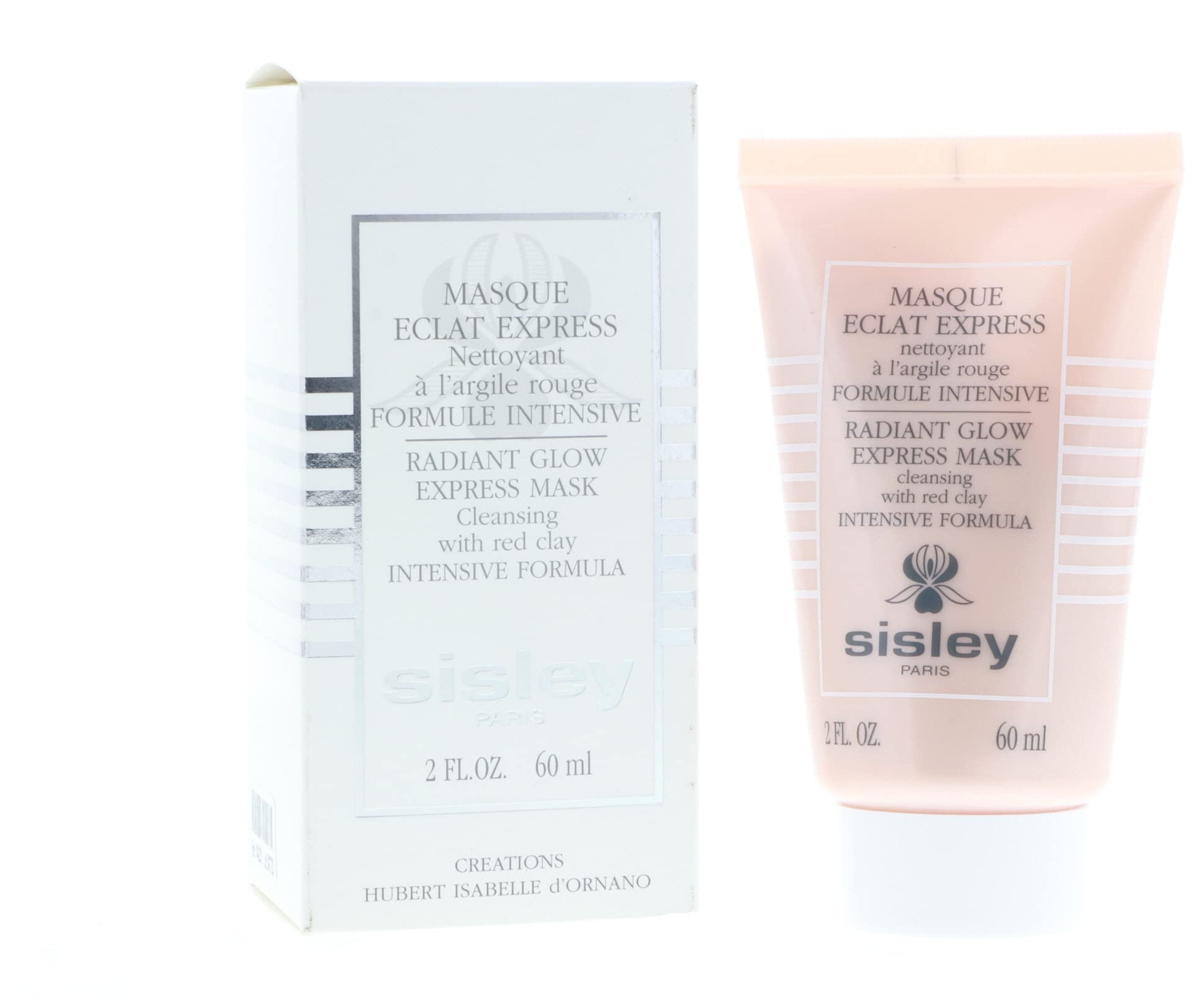 Sisley Radiant Glow Express Mask With Red Clays Intensive Formula, 2.3 Ounce