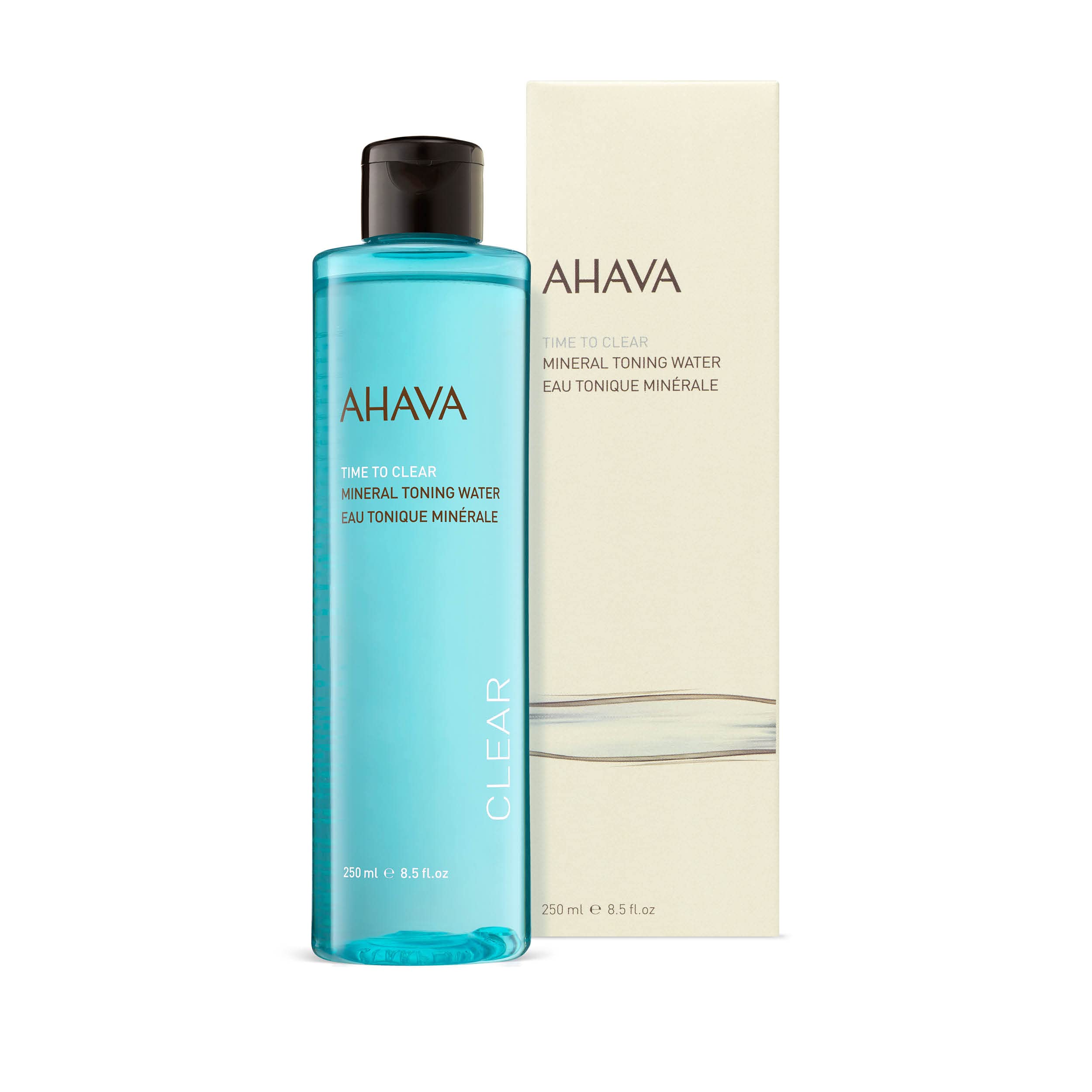 Ahava Time To Clear Mineral Toning Water - Lightweight Toner To Clean & Rebalance Skins Hydration & Ph, Enriched With Our Exclus