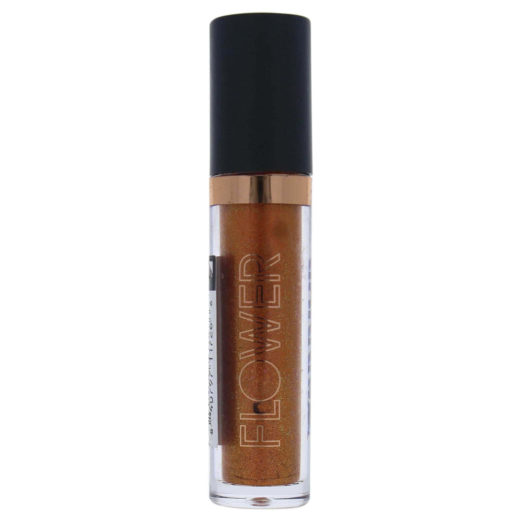 Flower Beauty Warrior Glitter Liquid Eyeshadow, Long-Lasting High-Impact Shimmer For Eyes, Cruelty-Free Makeup (Flame)