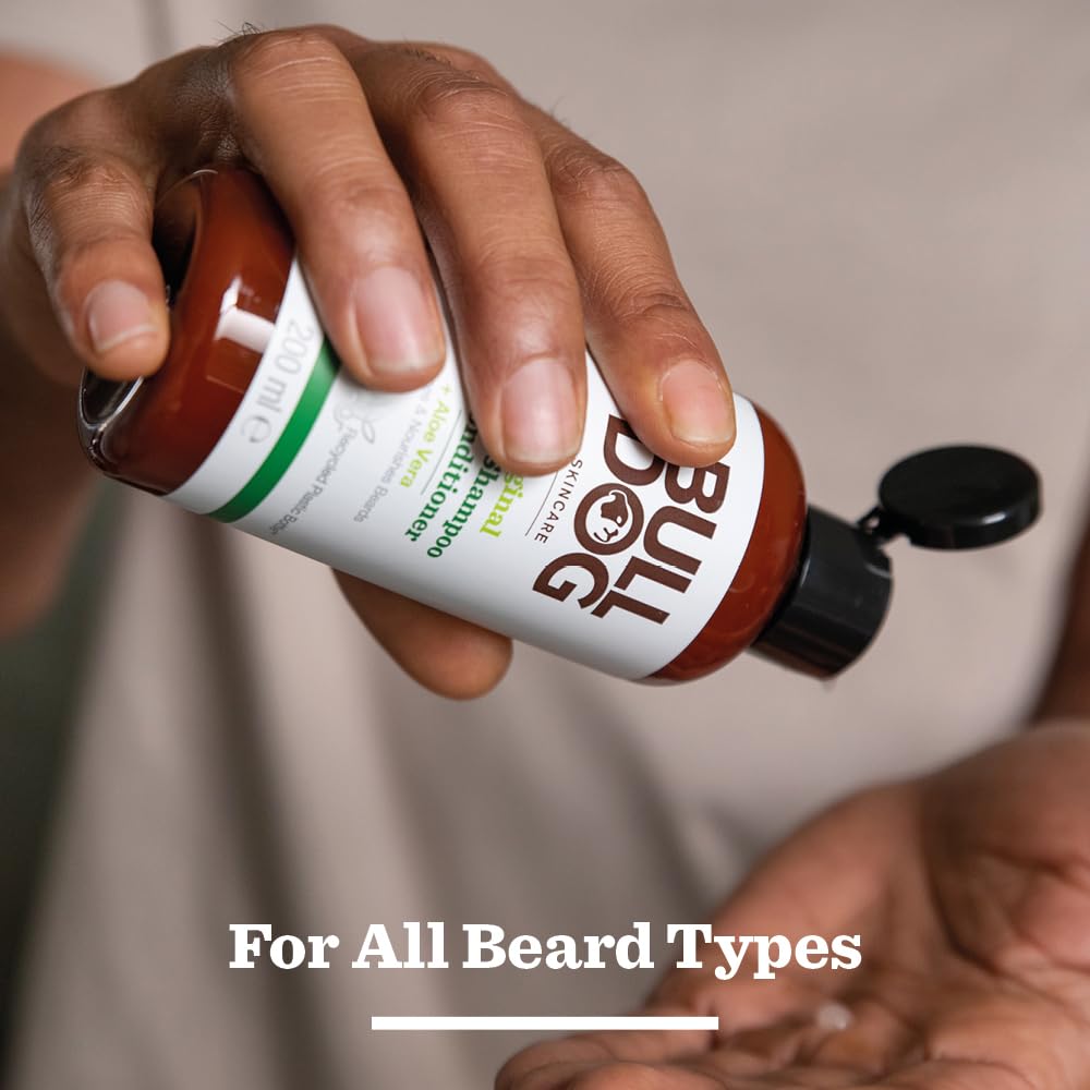Bulldog Skincare - Grooming Original 2-In-1 Beard Shampoo And Conditioner Cleanses And Nourishes 200 Ml