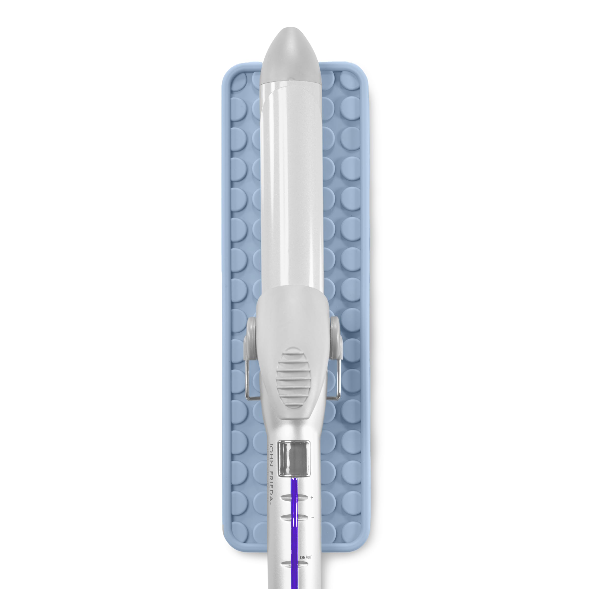 madesmart Small Styling Heat Mat - Grey, Heat-Resistant Silicone for Vanity & Countertop Protection, Fold for Travel