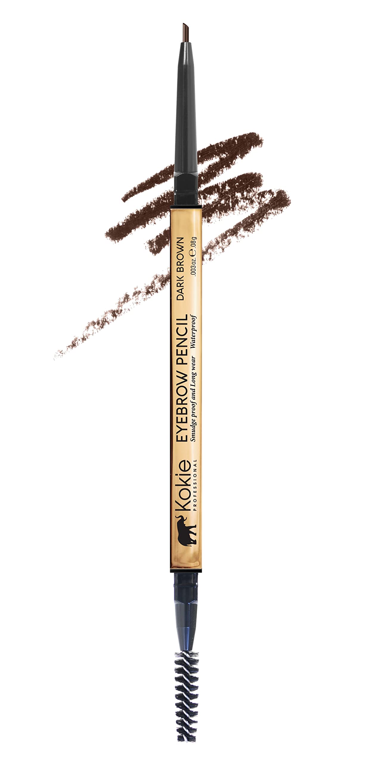 Kokie cosmetics Micro-Fine Eyebrow Pencil (Dark Brown gB264)