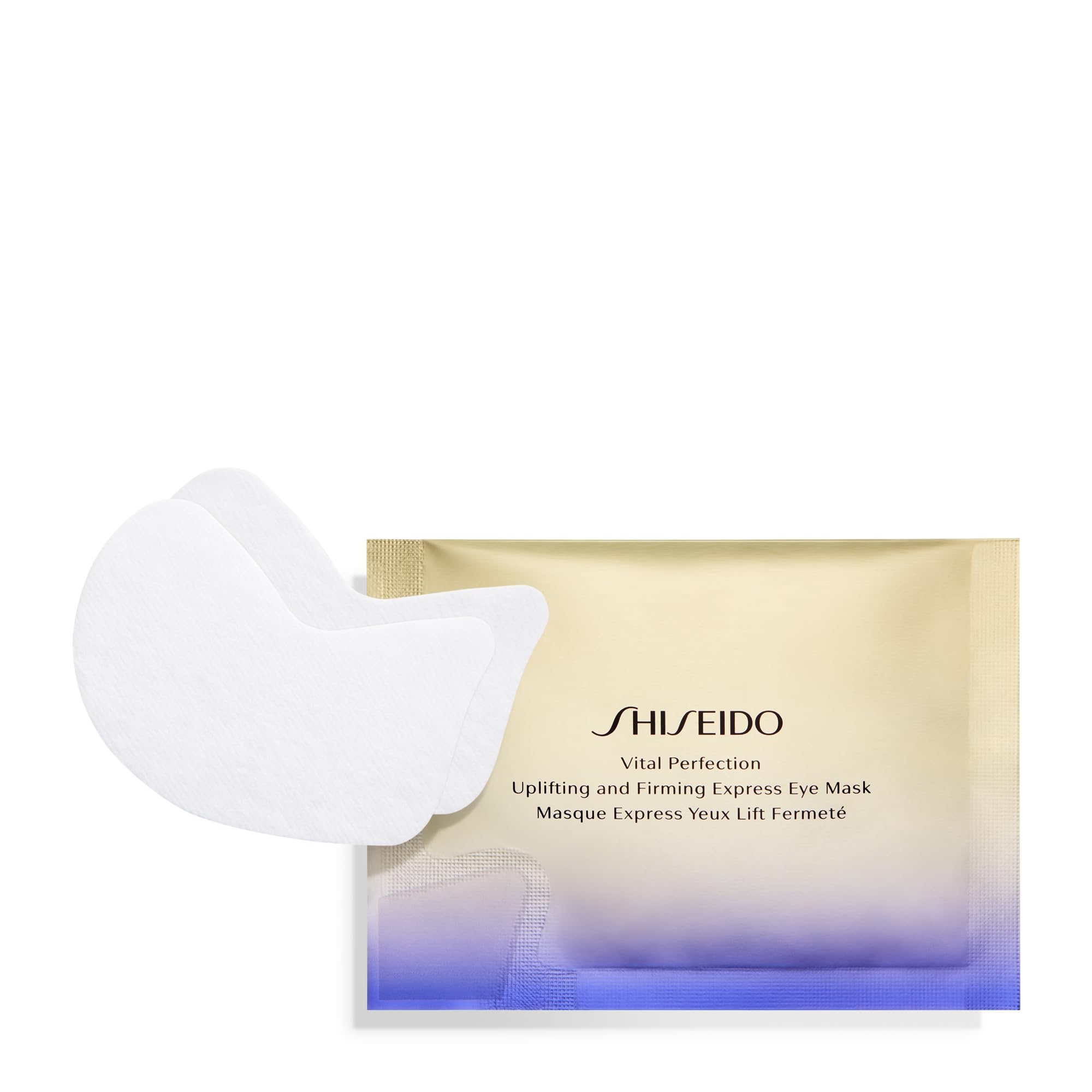 Shiseido Vital Perfection Uplifting And Firming Express Eye Mask - 12 Sets Of Two Eye Masks - Pure Retinol Under-Eye Mask That V