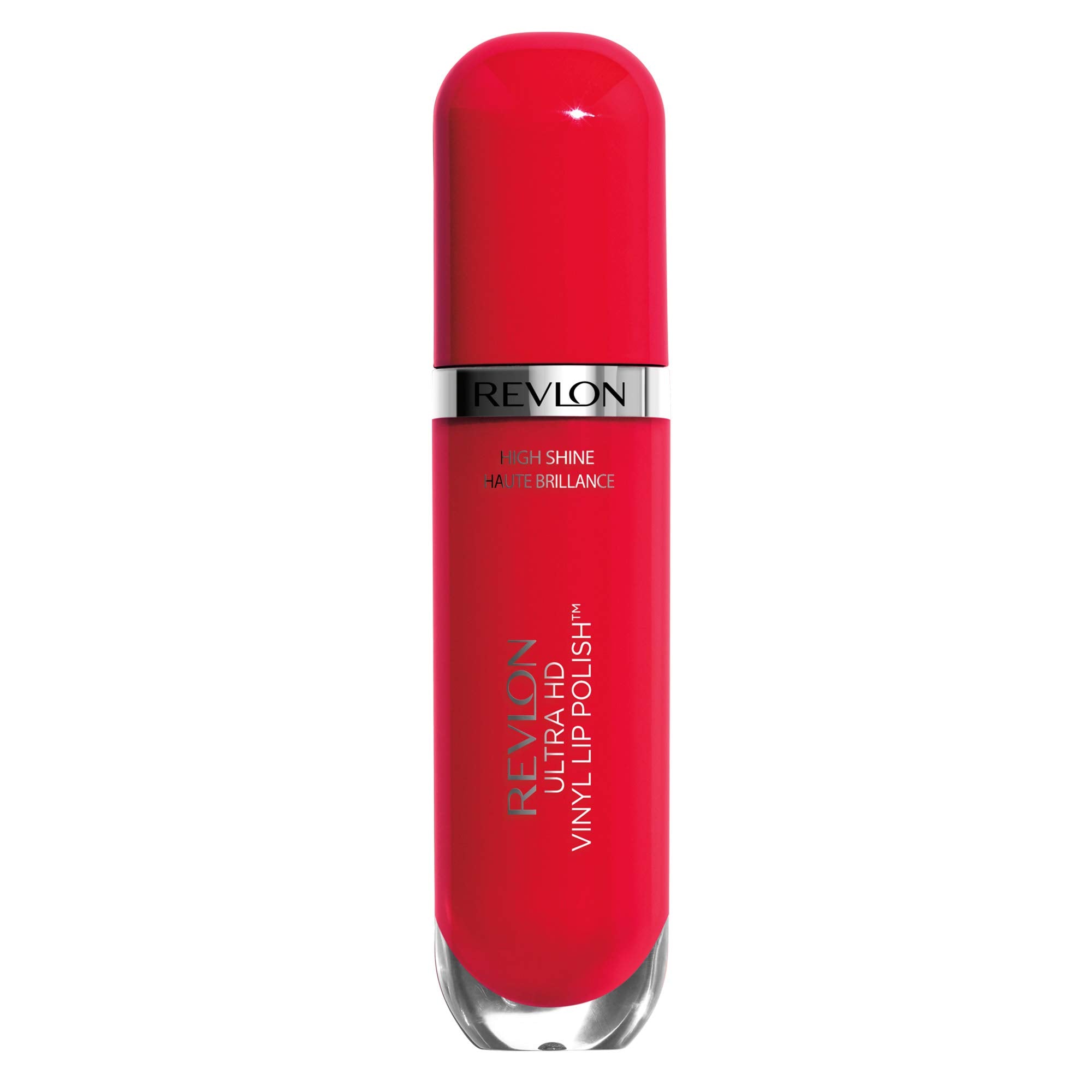 Revlon Ultra Hd Vinyl Lip Polish, Liquid Lipstick With Aloe Leaf Extract And Vitamin E, 905 Shes On Fire, 0.16 Oz