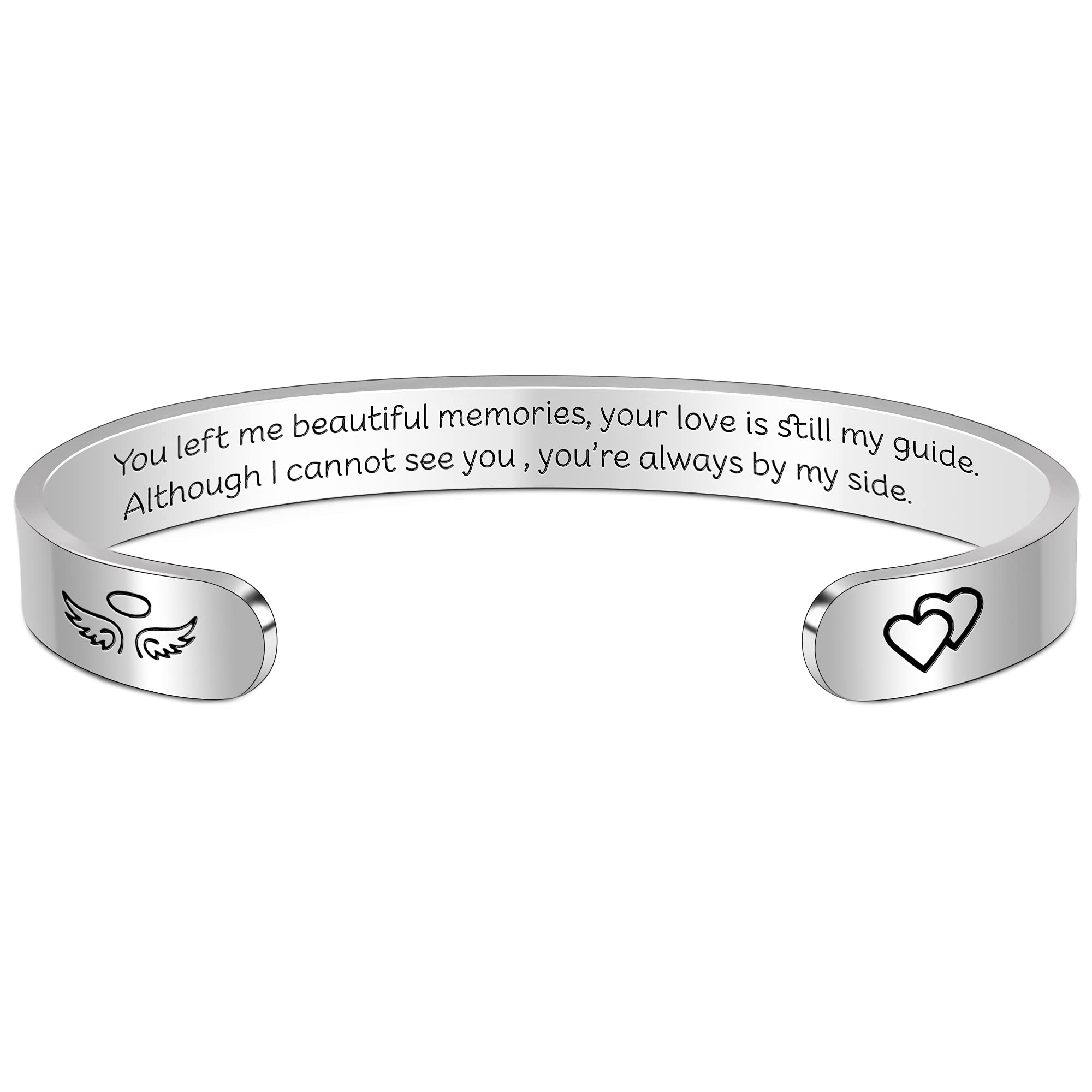 Btysun Memorial Gifts for Loss of Mother Father Grandma Son Daughter Loved One Bereavement Gifts Sympathy Bracelets for Women He