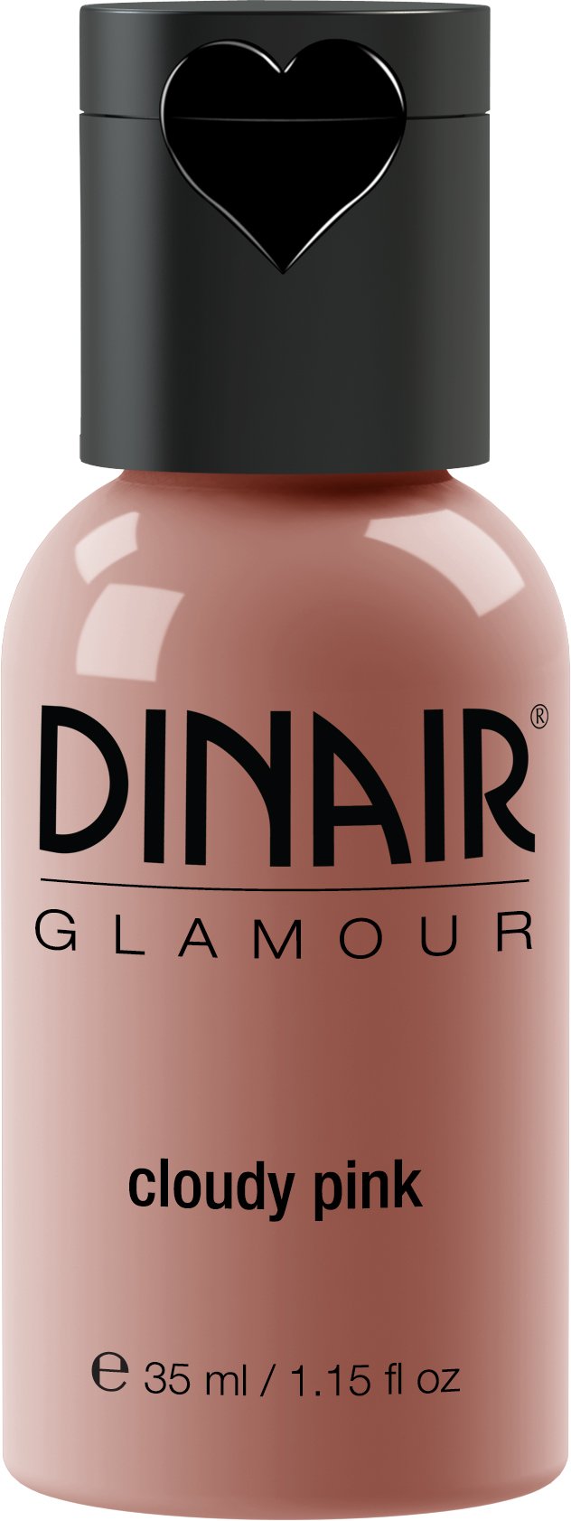 Dinair Airbrush Makeup Blush  Cloudy Pink  Glamour 1.15 oz.