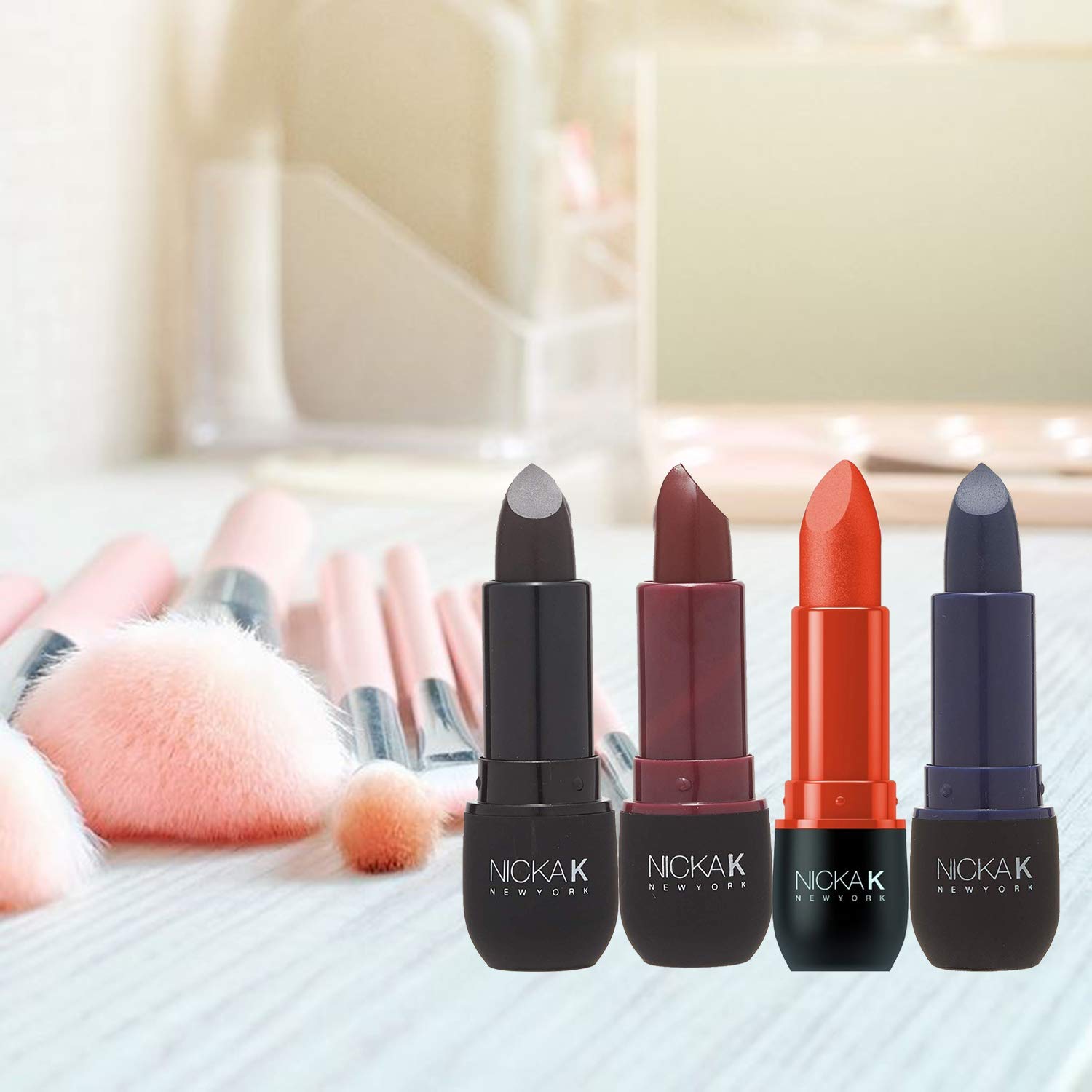 Nicka K Vivid Matte Lipstick Nms11 Sea Green