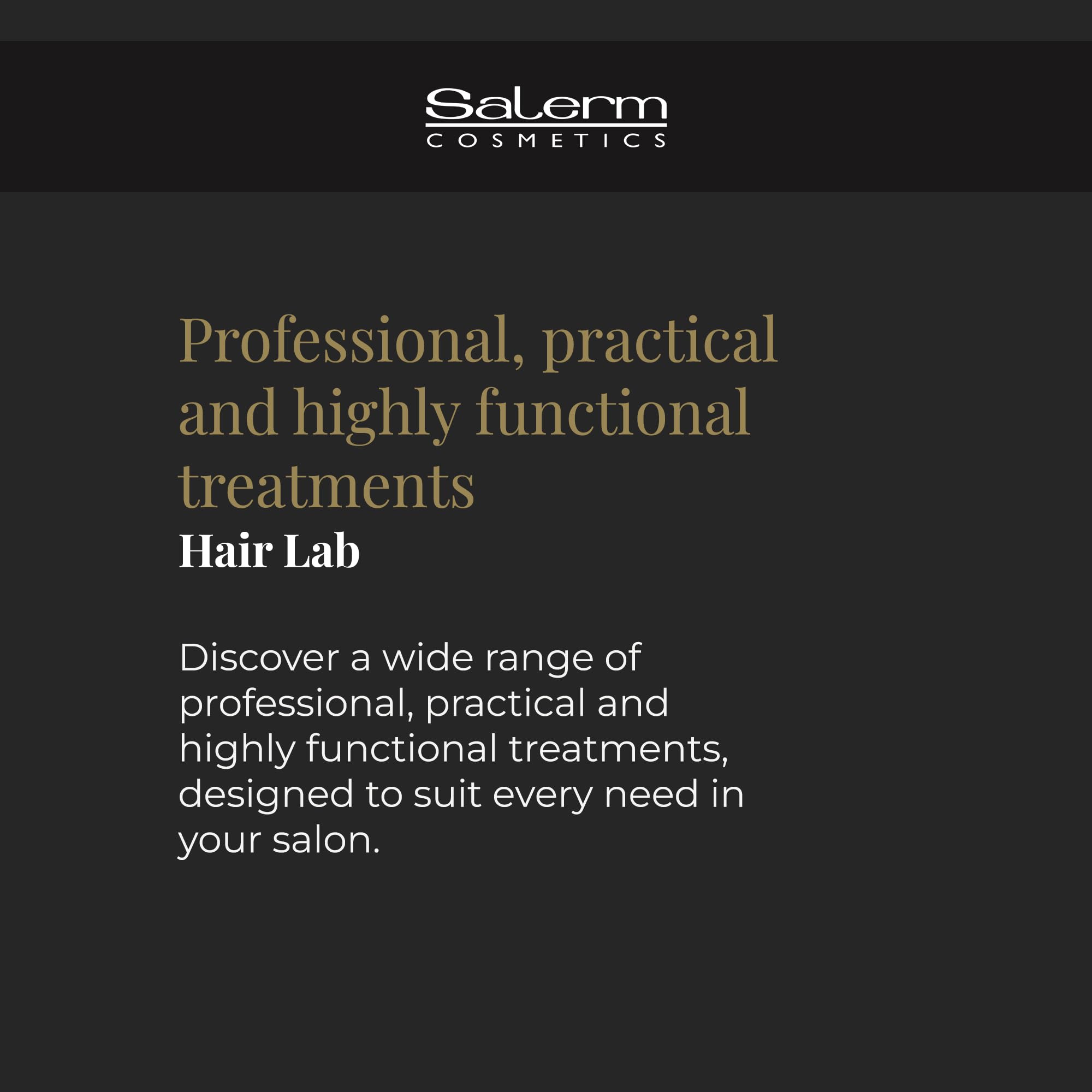 SALERM - Waterproof and Repairing Hair Spray - Hair Lab Solar - 200 ml - Thermal Hair Protector - for Dry or Sun-Damaged Hair -